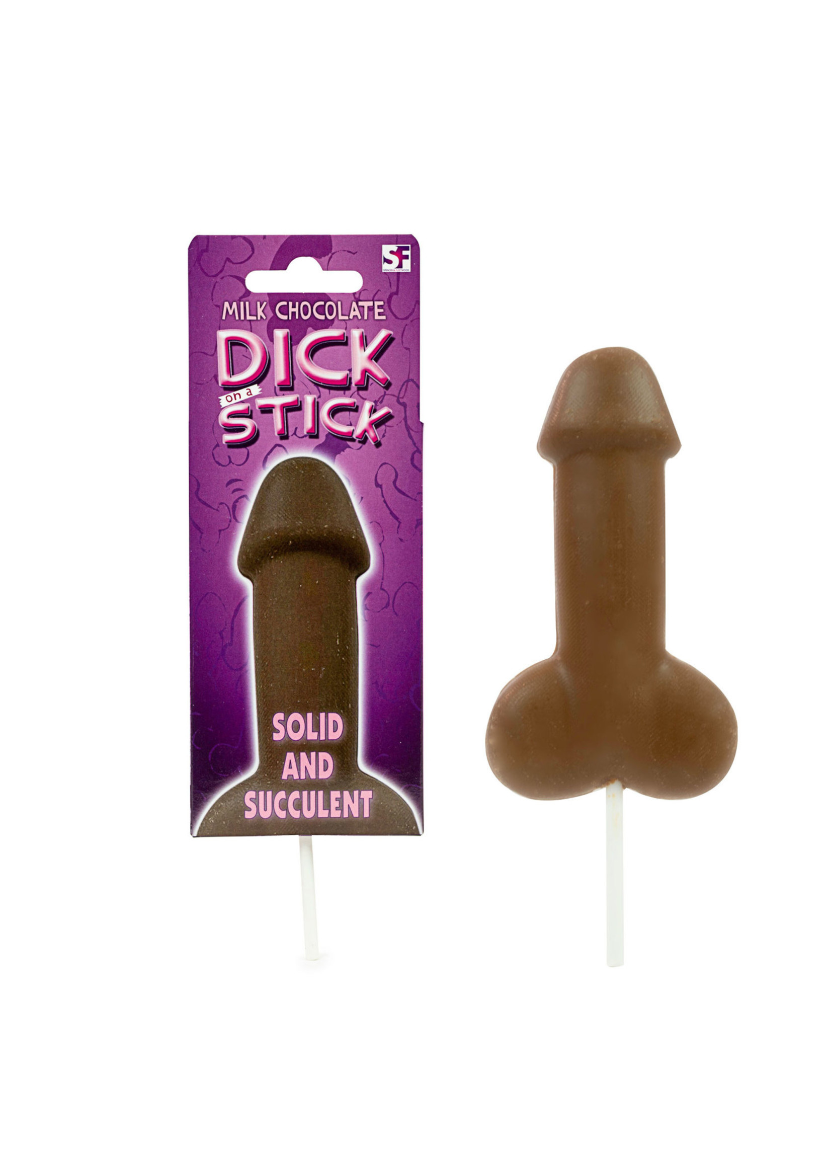 Chocolate dick on a stick