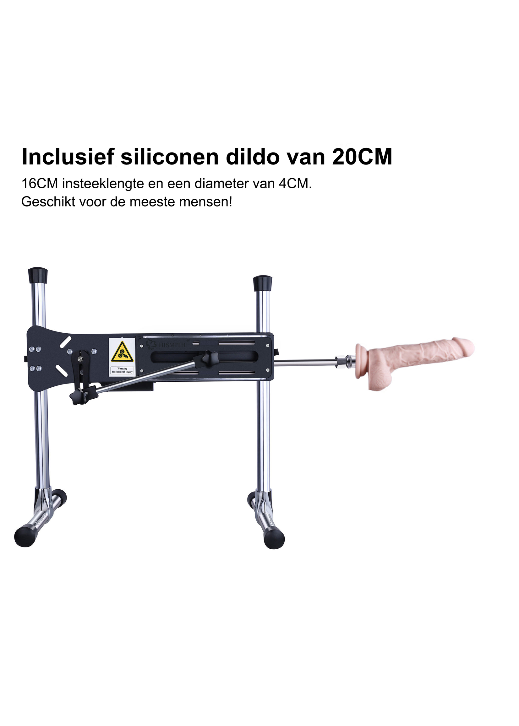 HiSmith Pro 1 seksmachine smart app - black