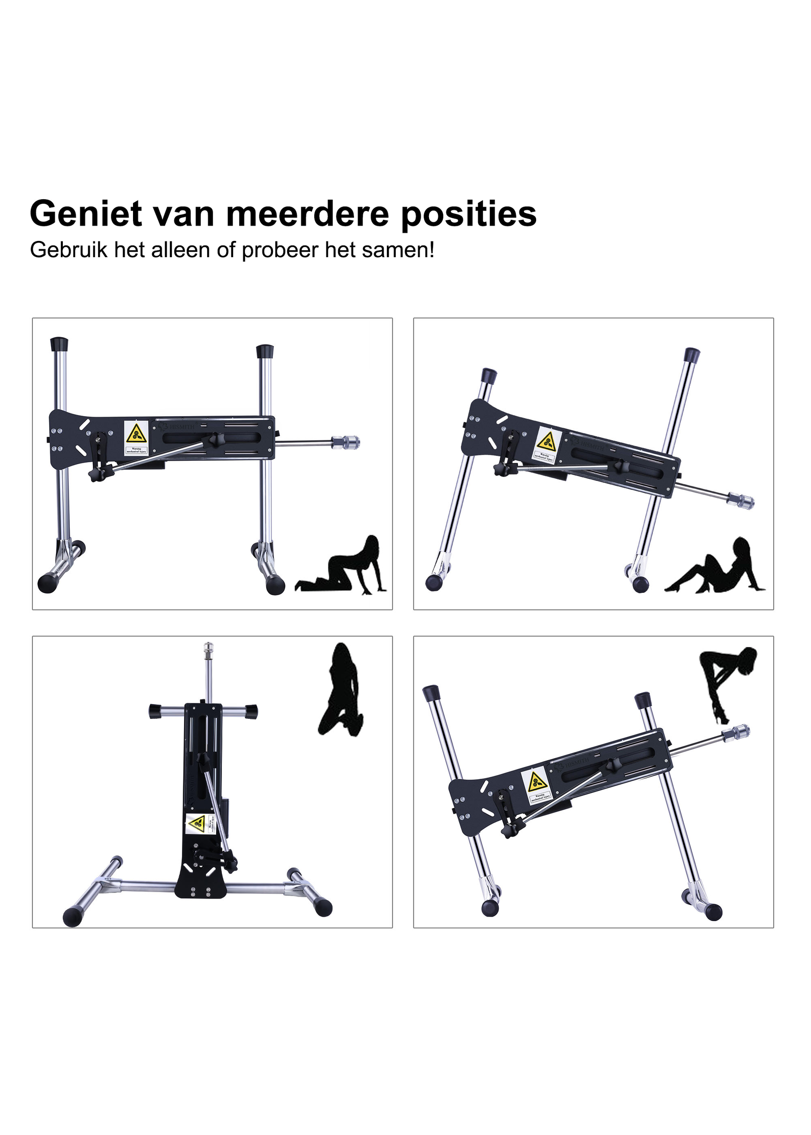 HiSmith Pro 1 seksmachine smart app - black