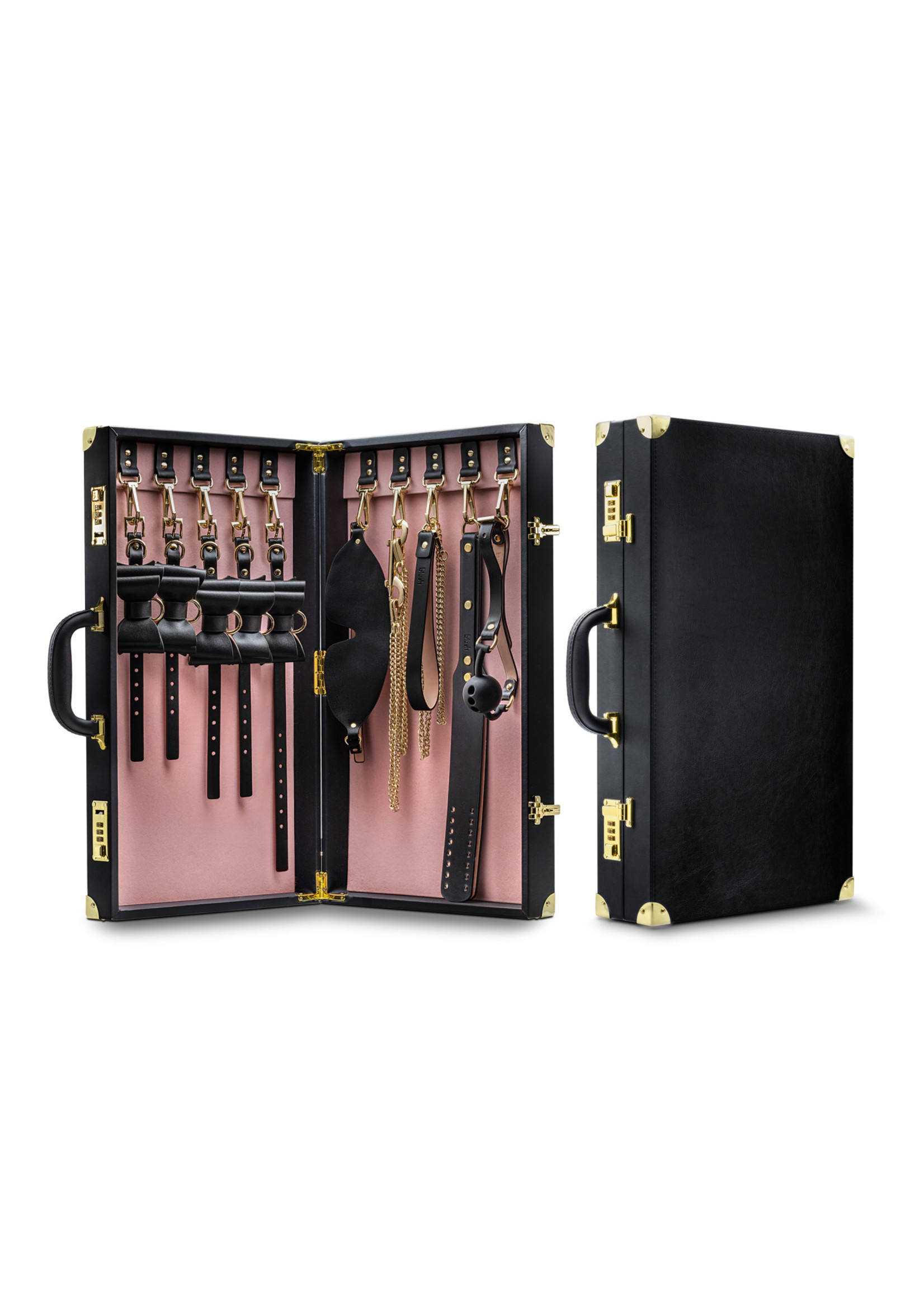 safe word bondage kit with suit case