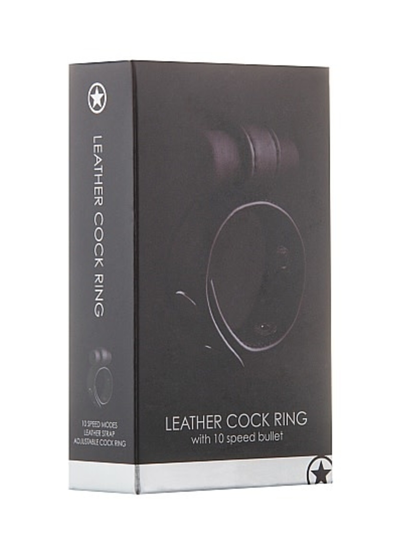 Ouch! Leren cockring
