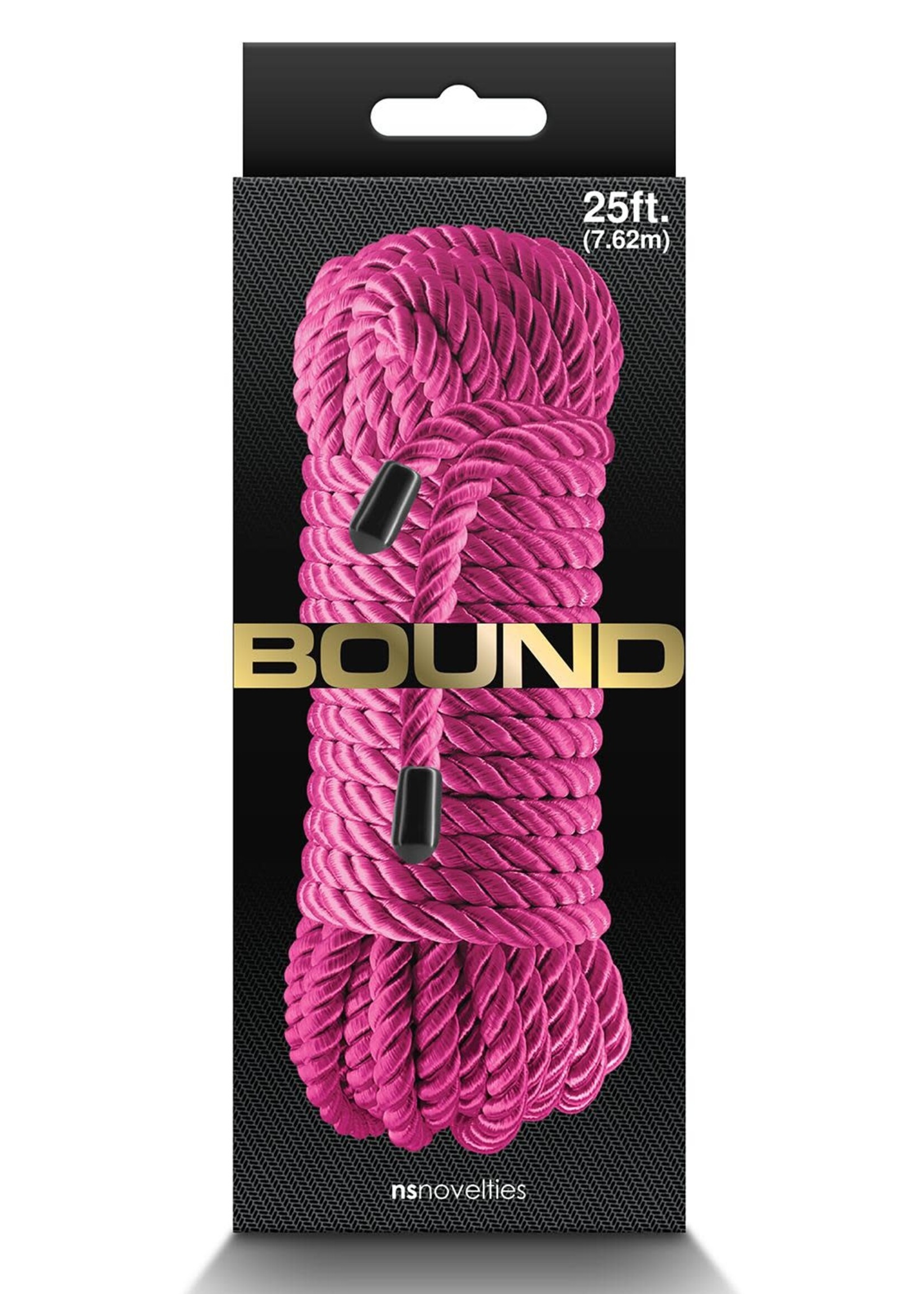 NS Novelties Bound rope pink - 7.62m