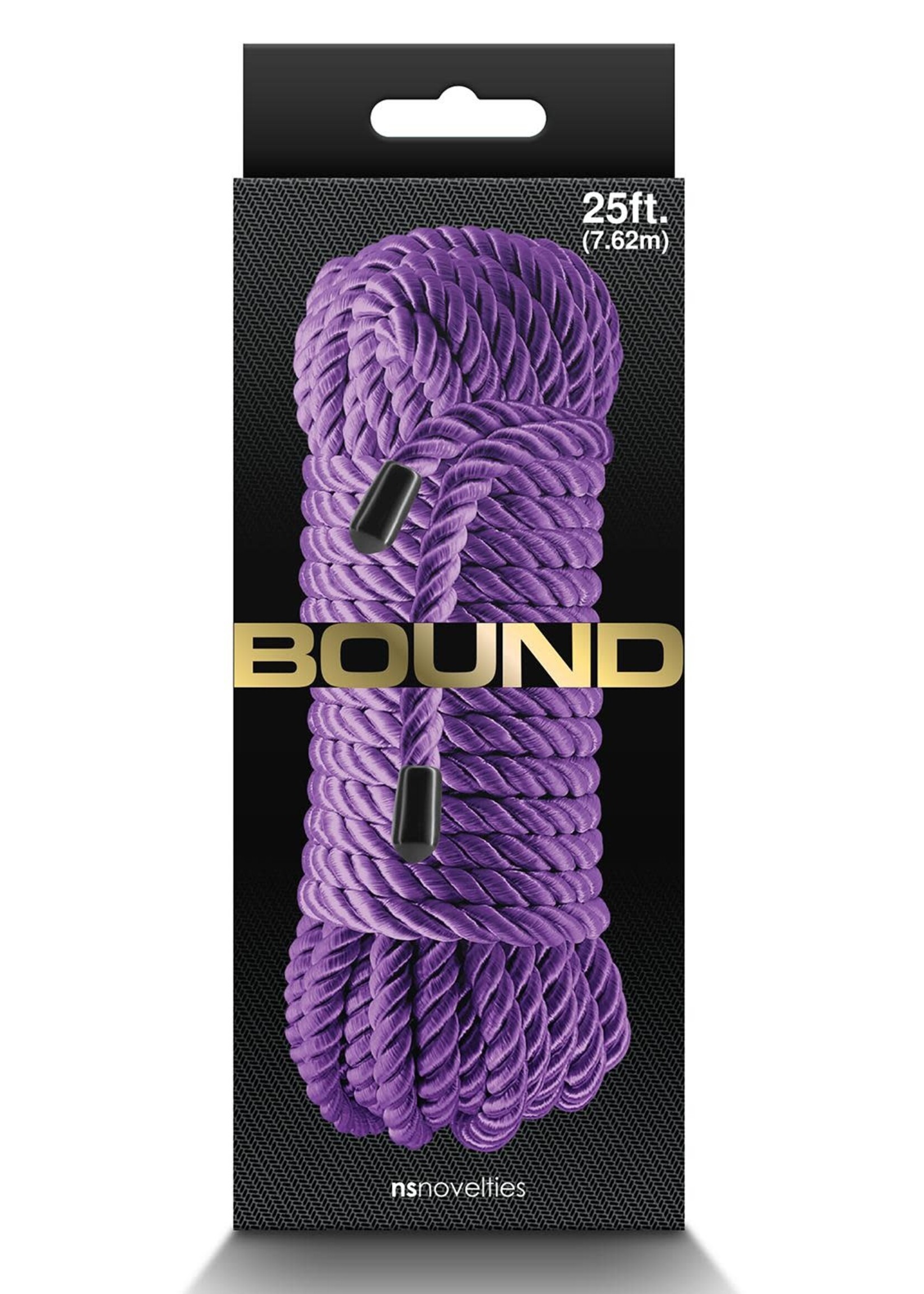 NS Novelties Bound rope purple - 7.62m