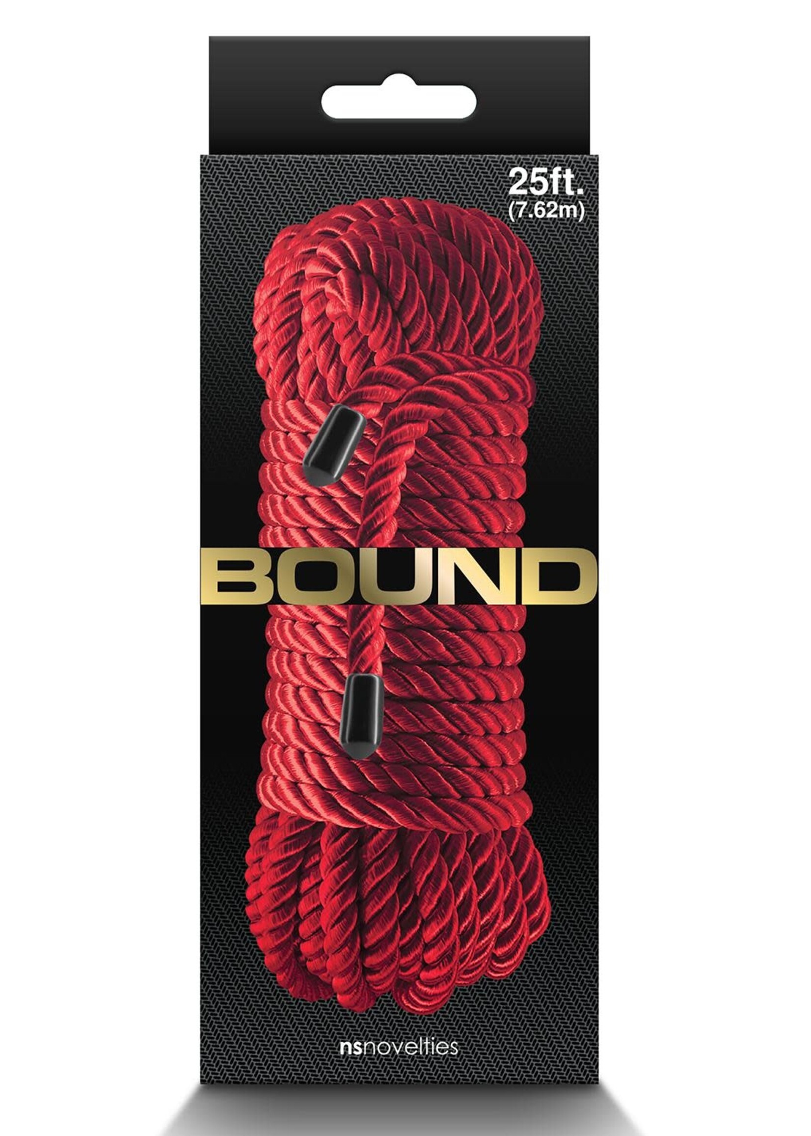 NS Novelties Bound rope red - 7.62m