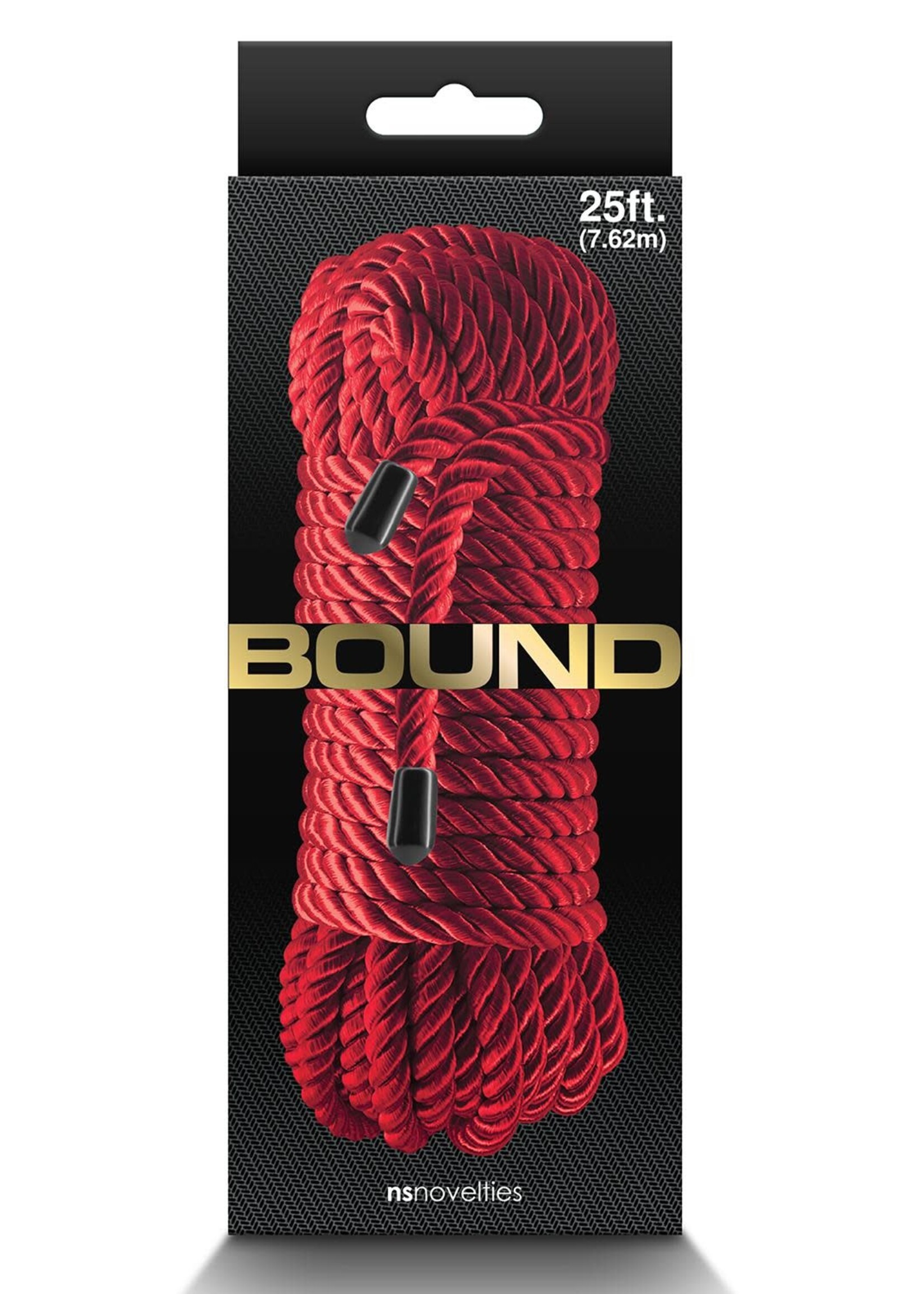 NS Novelties Bound rope red - 7.62m
