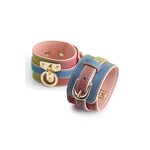 NS Novelties Spectra bondage wrist cuff rainbow