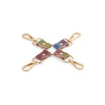 NS Novelties Spectra bondage hogtie rainbow