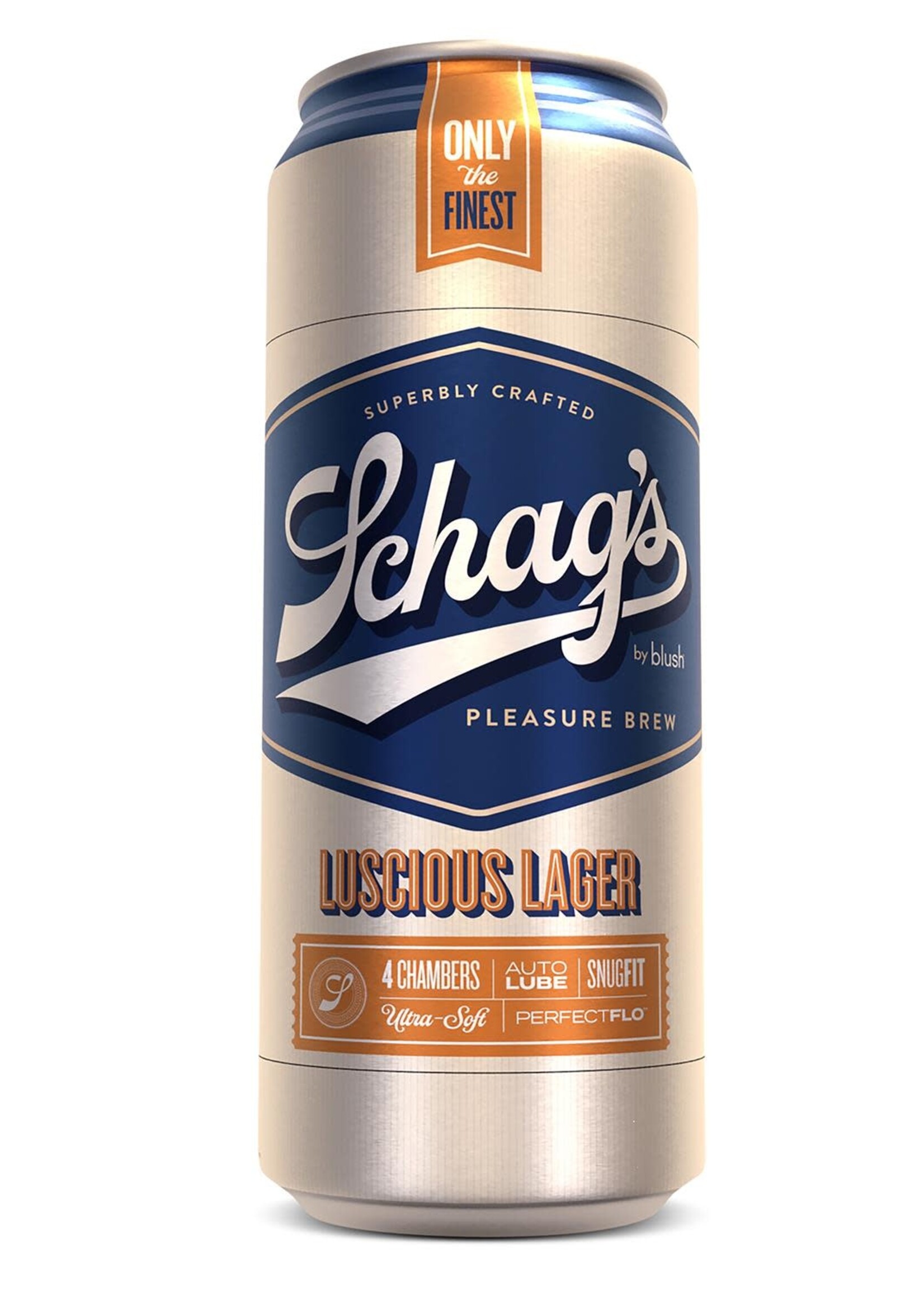 Blush Schag's luscious lager frosted