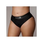 Ouch! Vibrating strap-on thong black XL/XXL