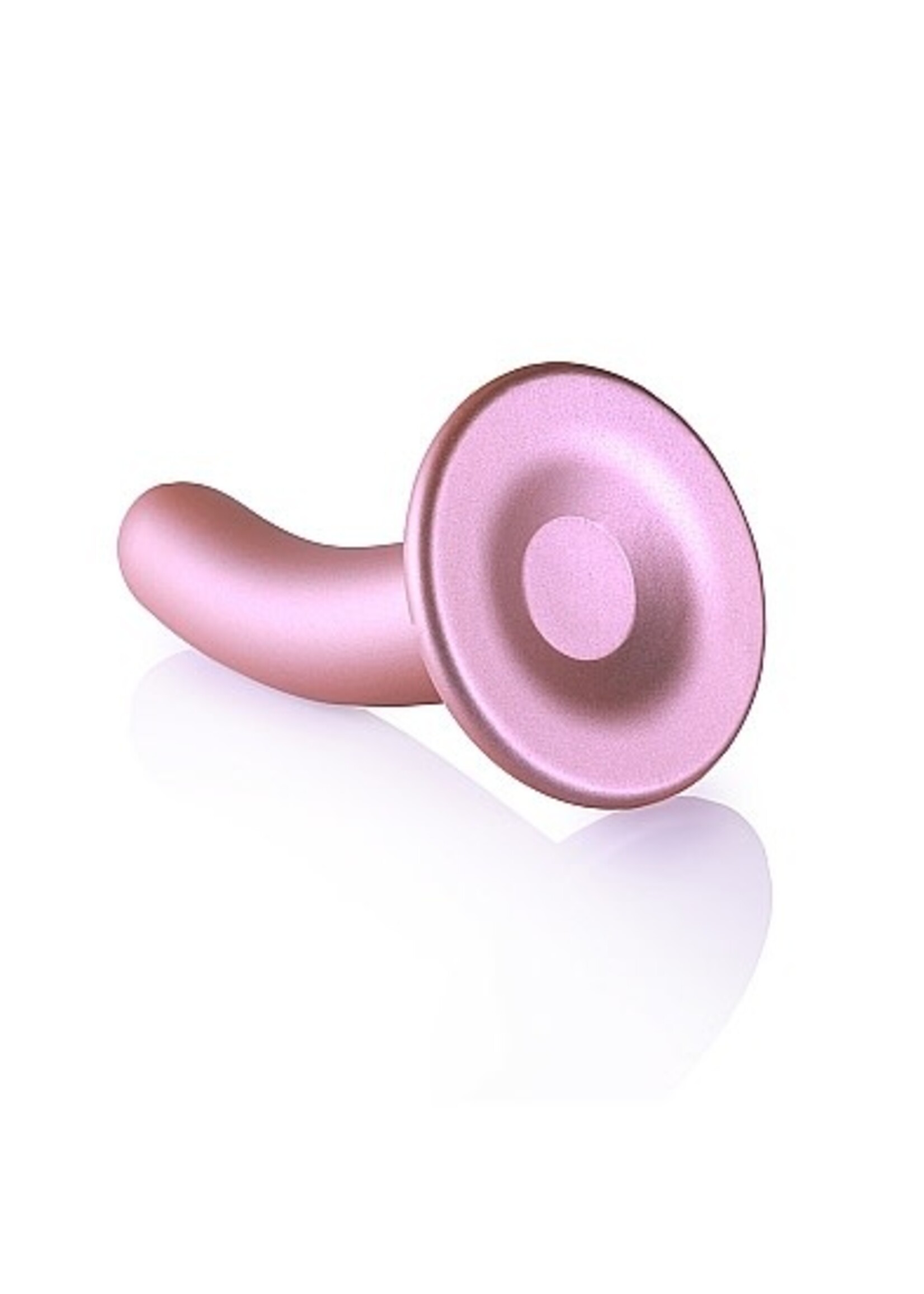 Ouch! Smooth G-spot dildo 12 cm - Rose gold