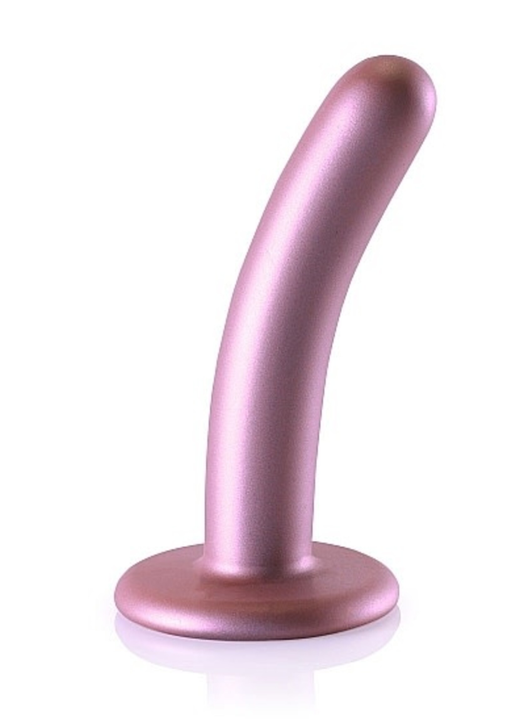 Ouch! Smooth G-spot dildo 12 cm - Rose gold