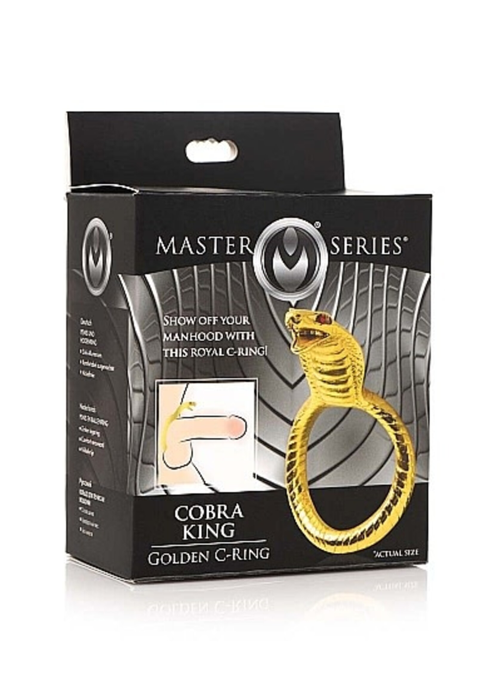 XR Brands Cobra king c-ring - gold