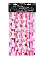 Glitterati penis foil curtain - 2 pieces