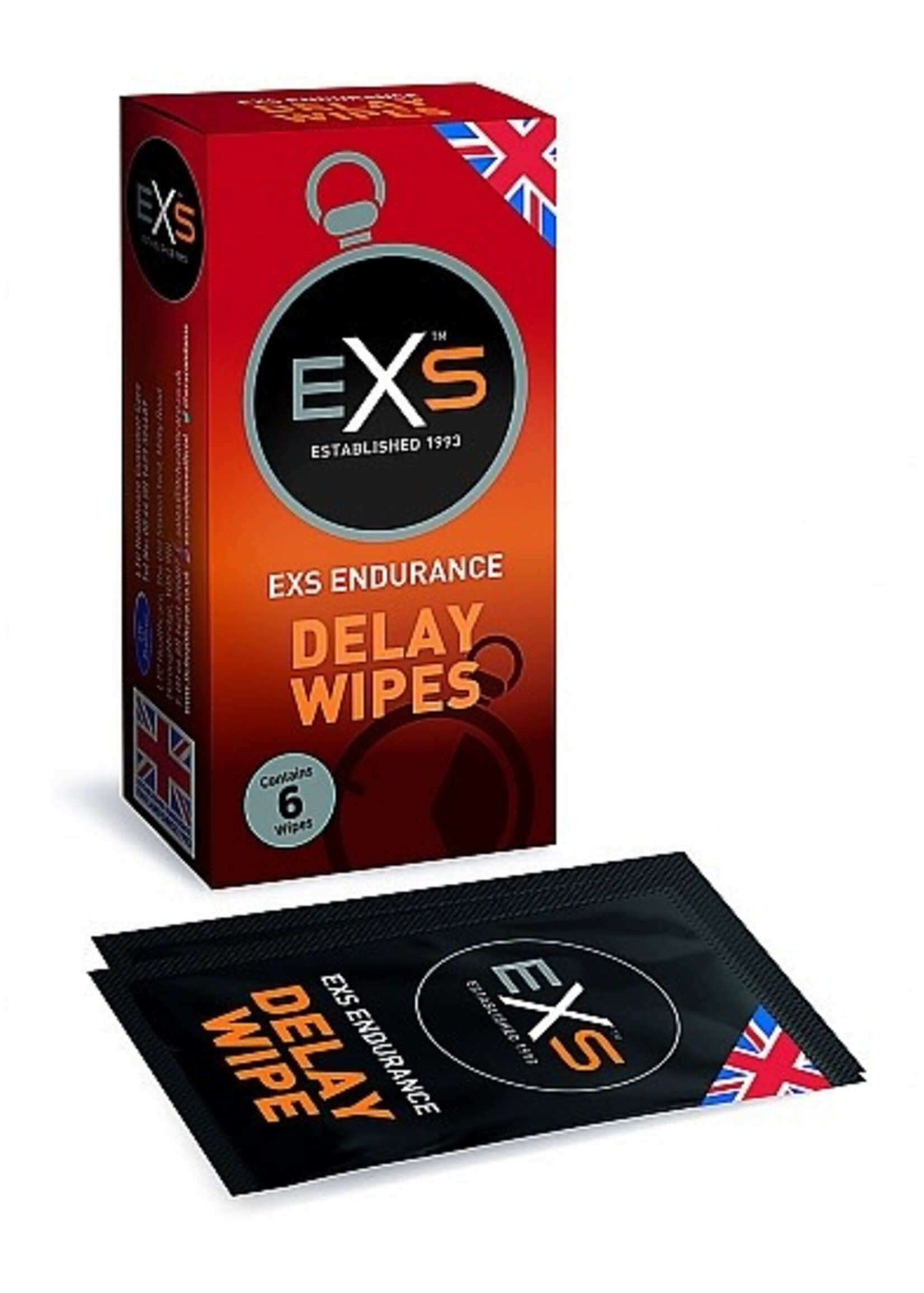 Exs Lifestyle Supplies EXS Delay wipes