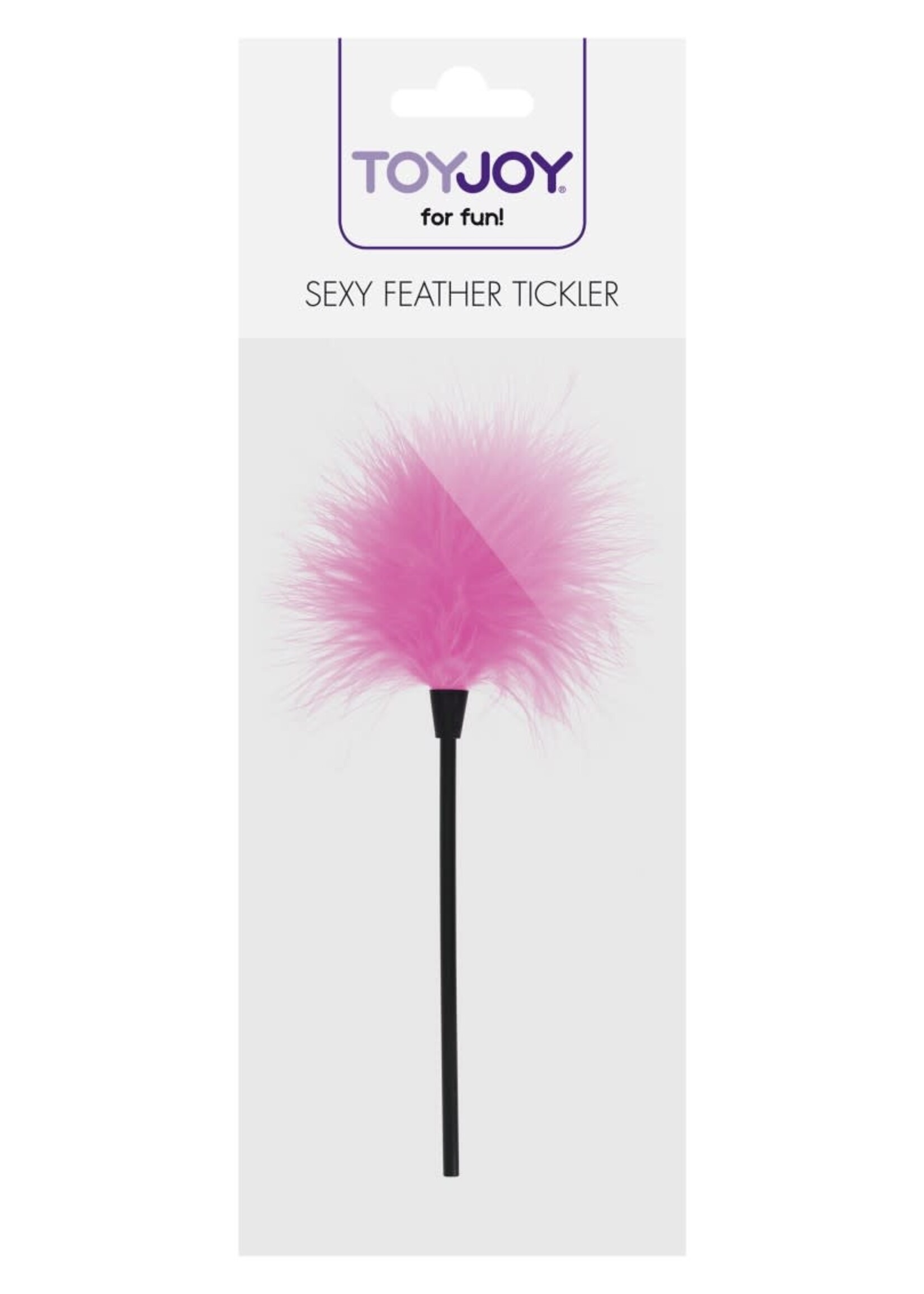ToyJoy Sexy feather tickler - pink
