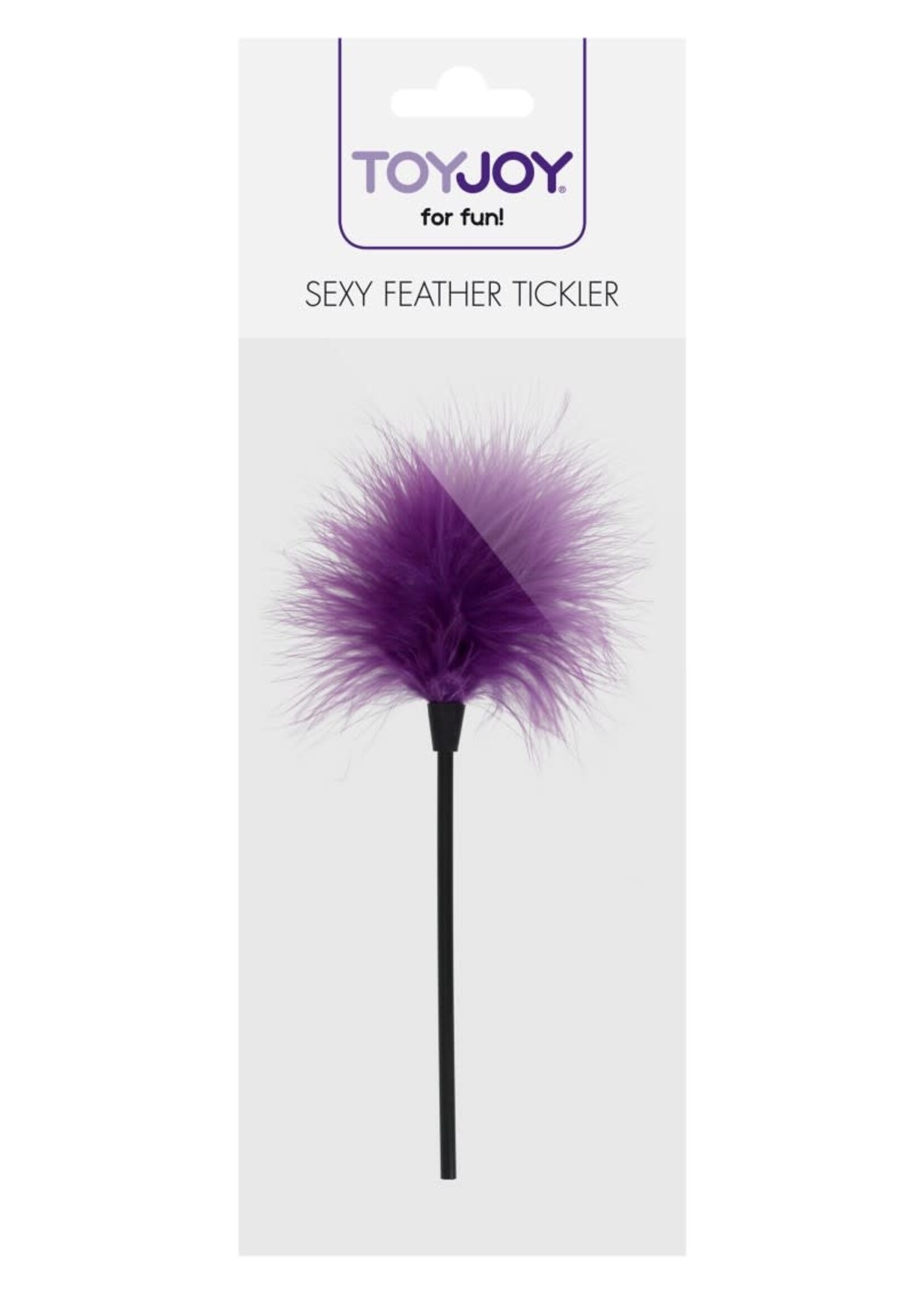 ToyJoy Sexy feather tickler - purple
