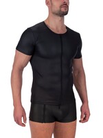 Manstore Zipped shirt - black