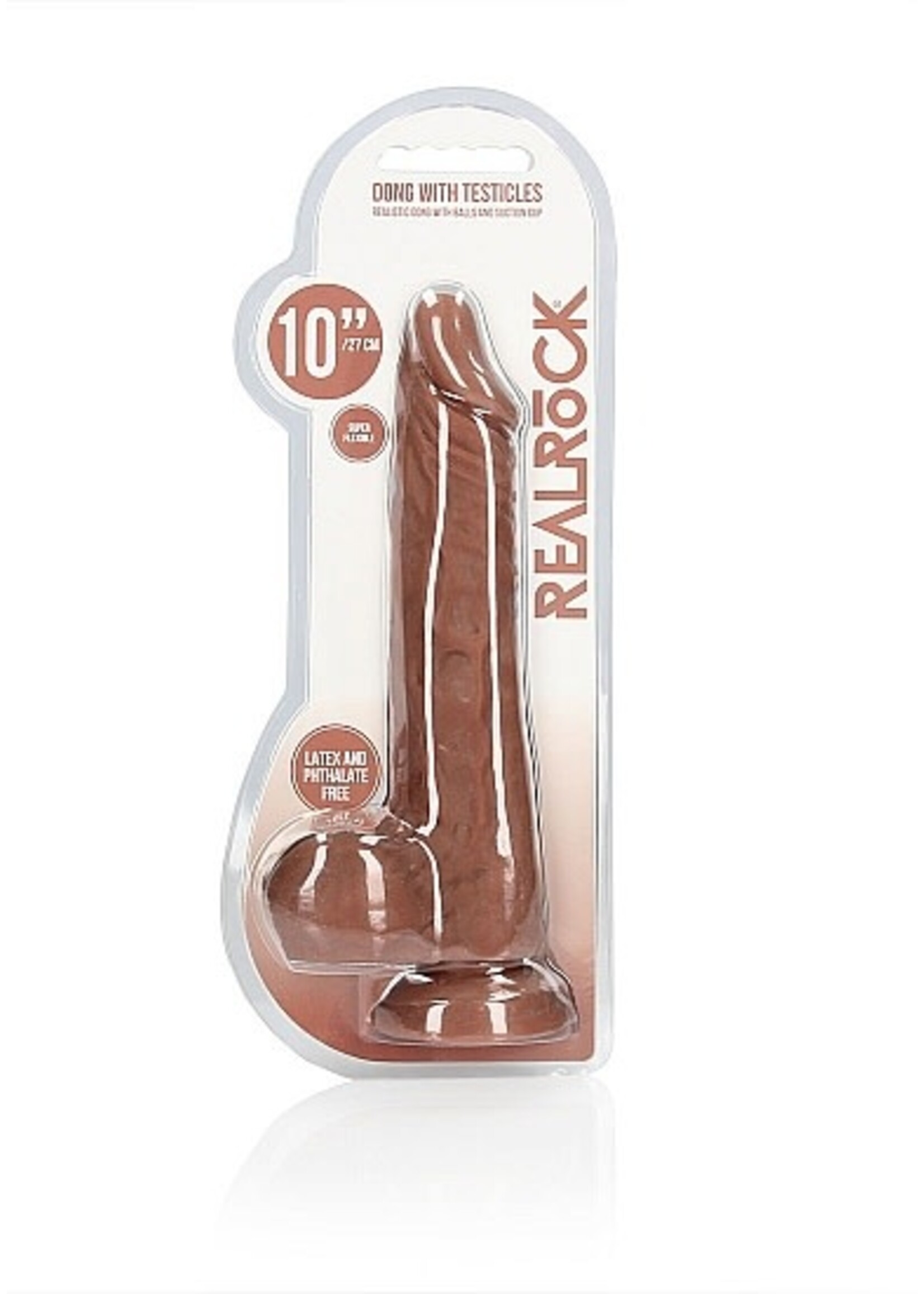 Realrock by Shots Dong met testikels - 25 CM
