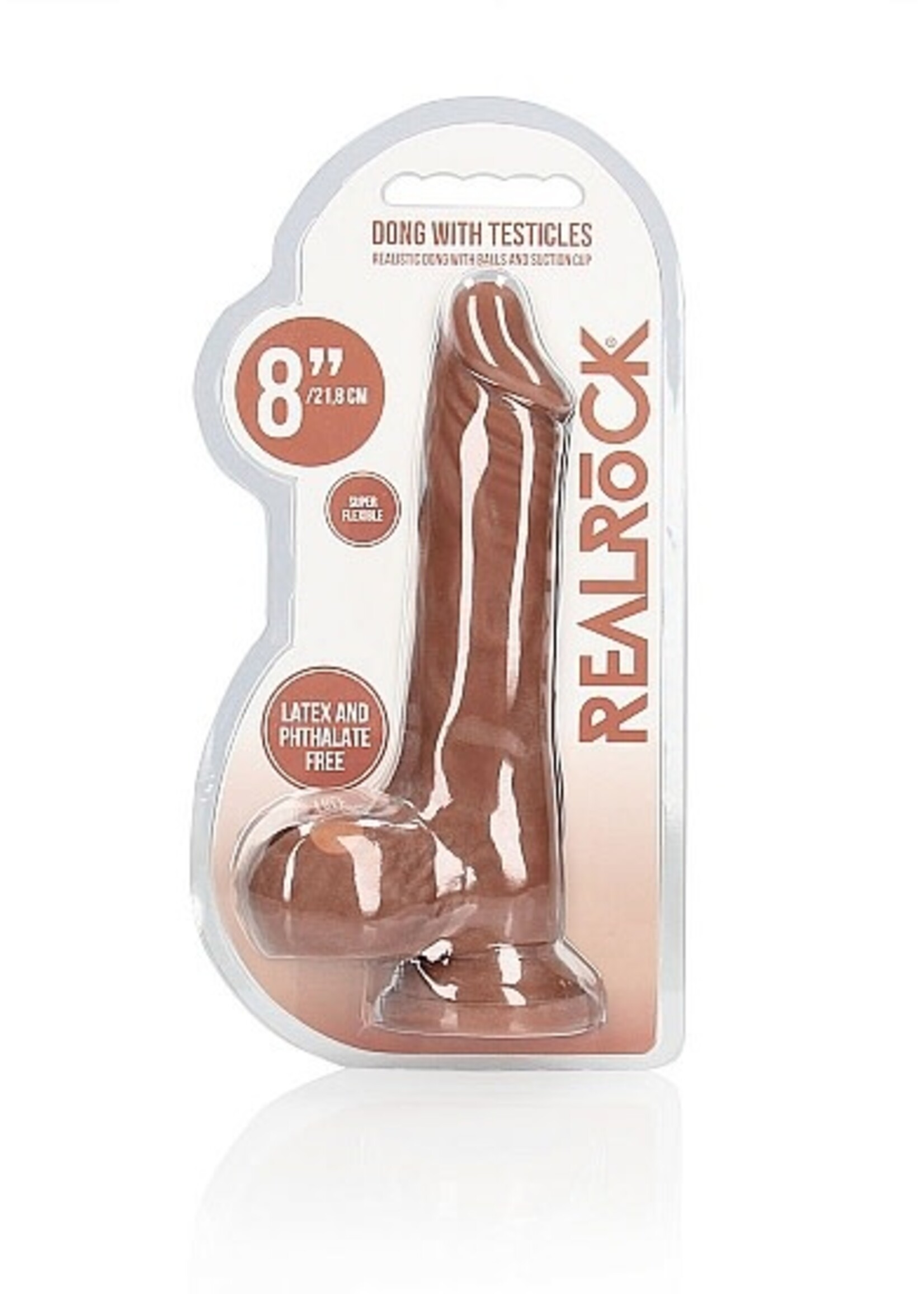 Realrock by Shots Dong met testikels - 20 CM