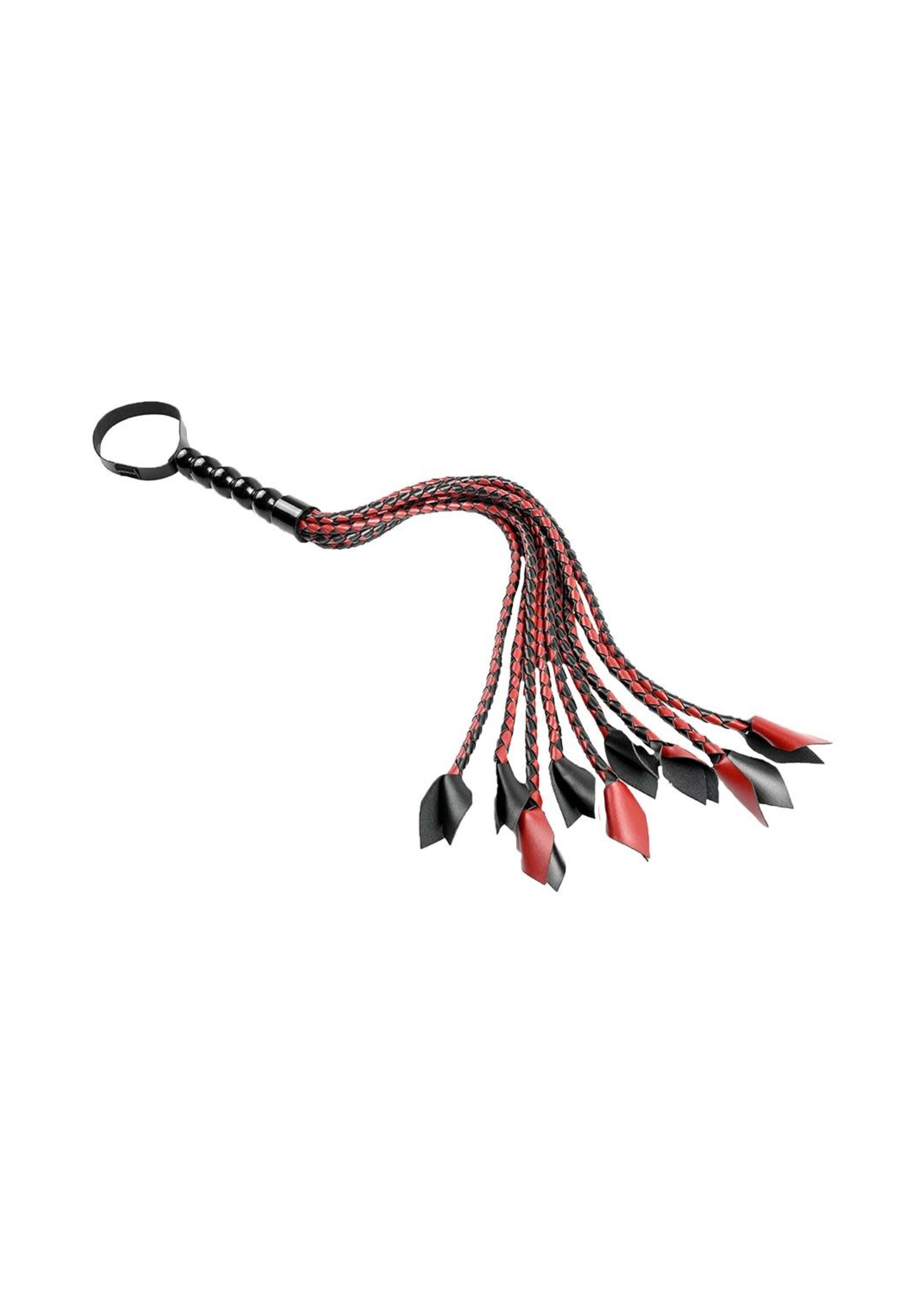 Sportsheets Saffron braided flogger