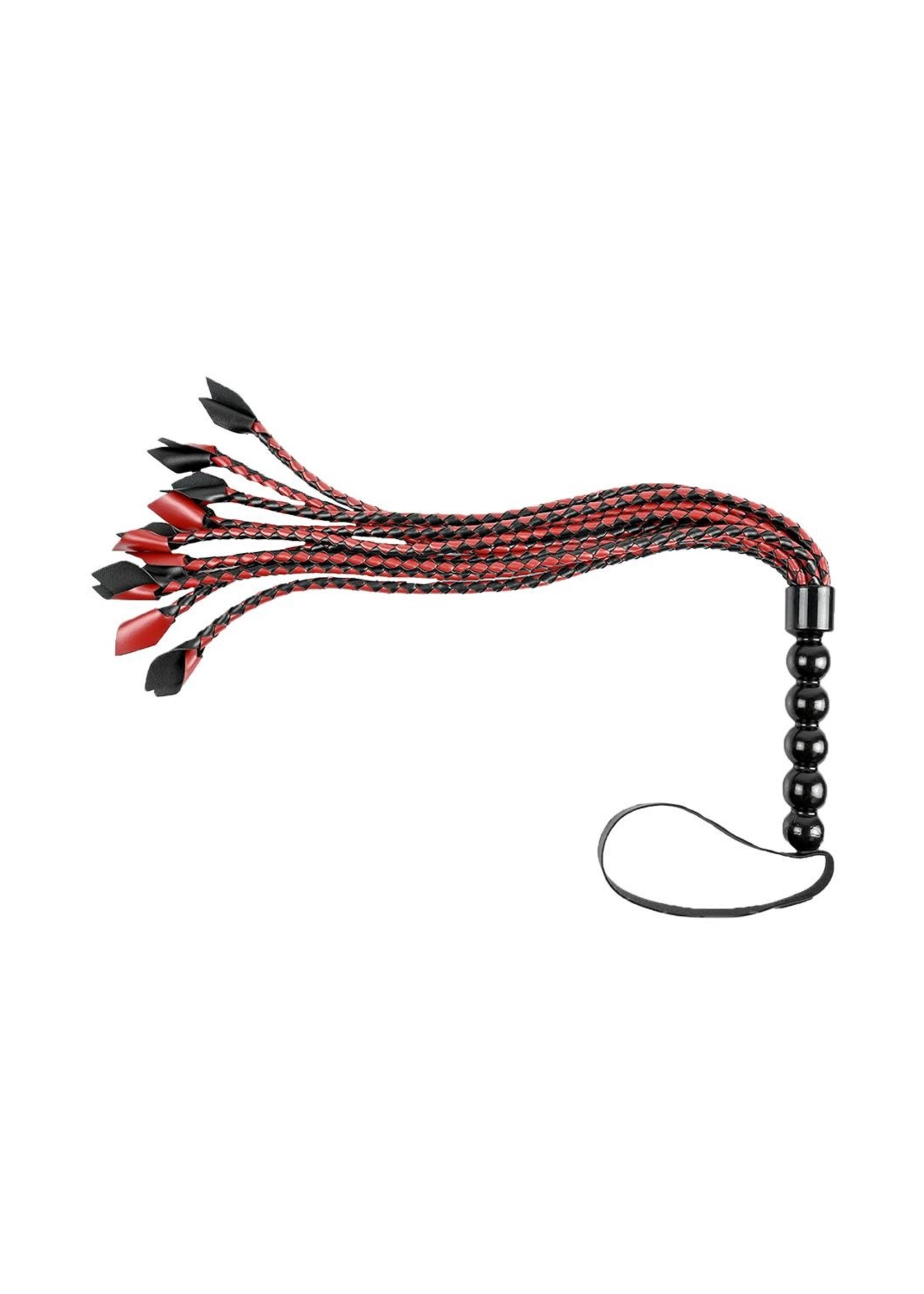 Sportsheets Saffron braided flogger