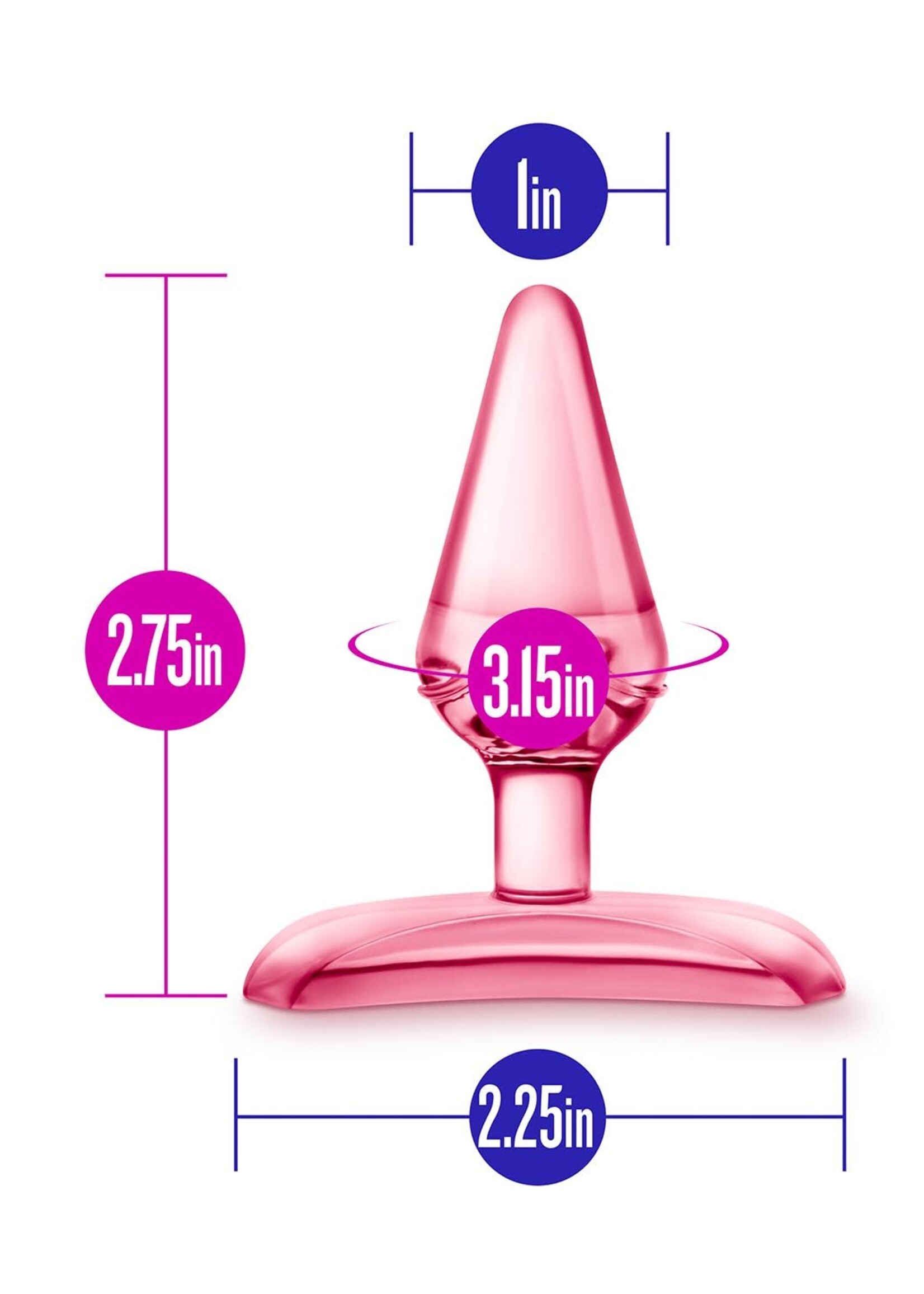 Blush - B yours Jolly plug - pink