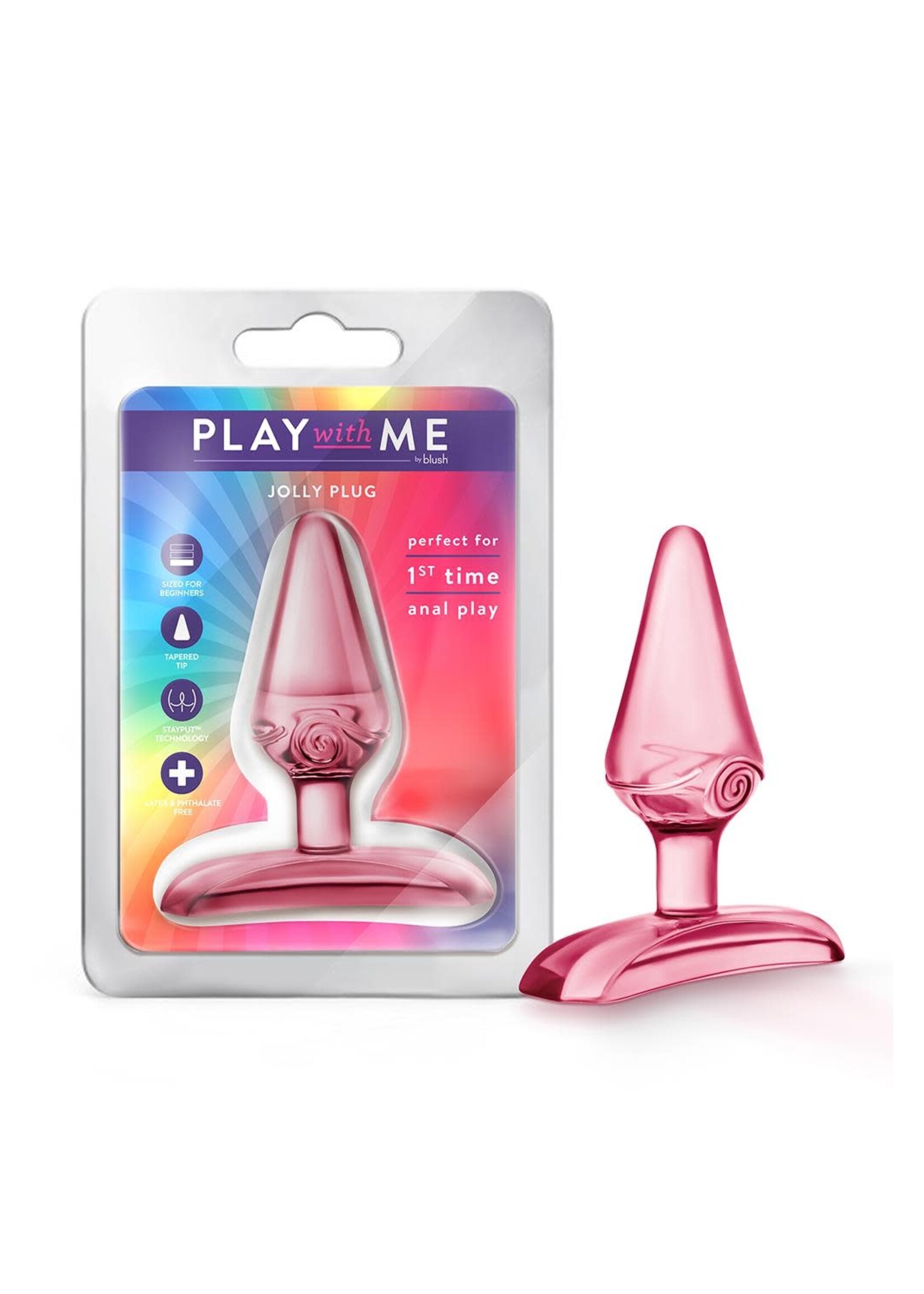 Blush - B yours Jolly plug - pink