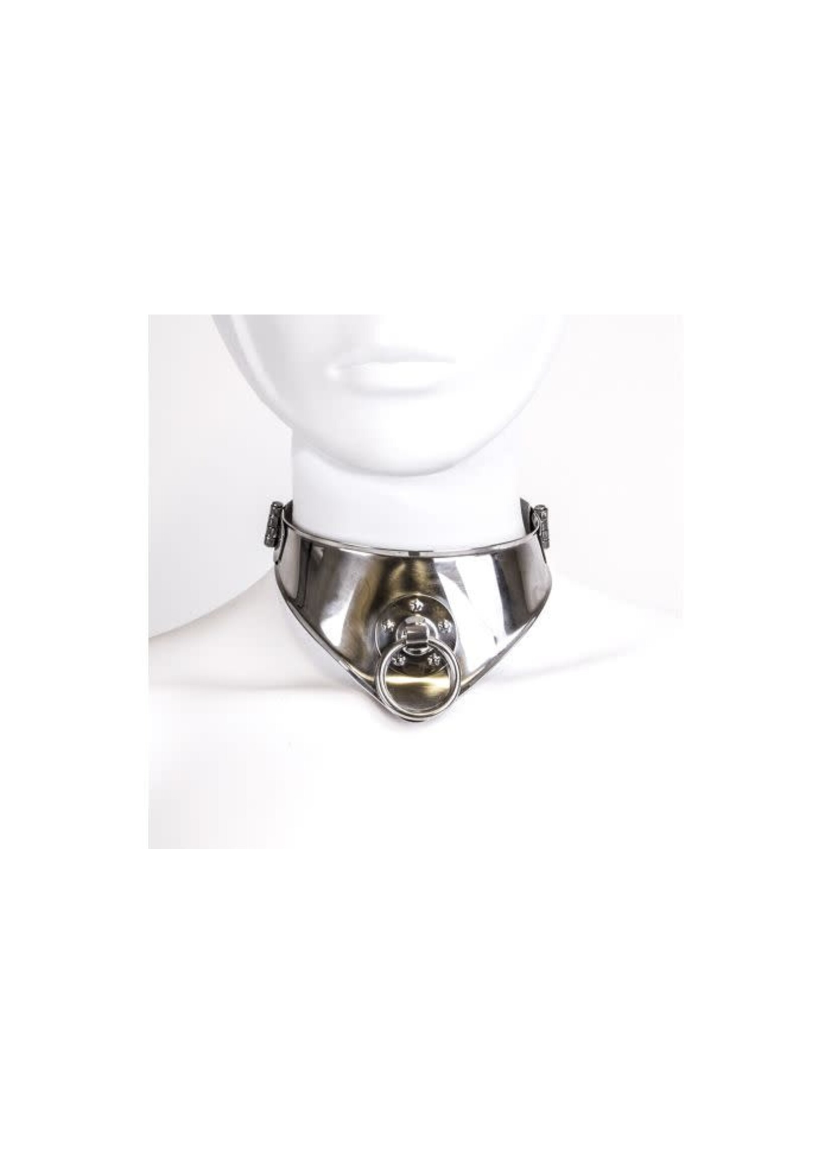 O-Products Medieval locking collar with ring 11cm