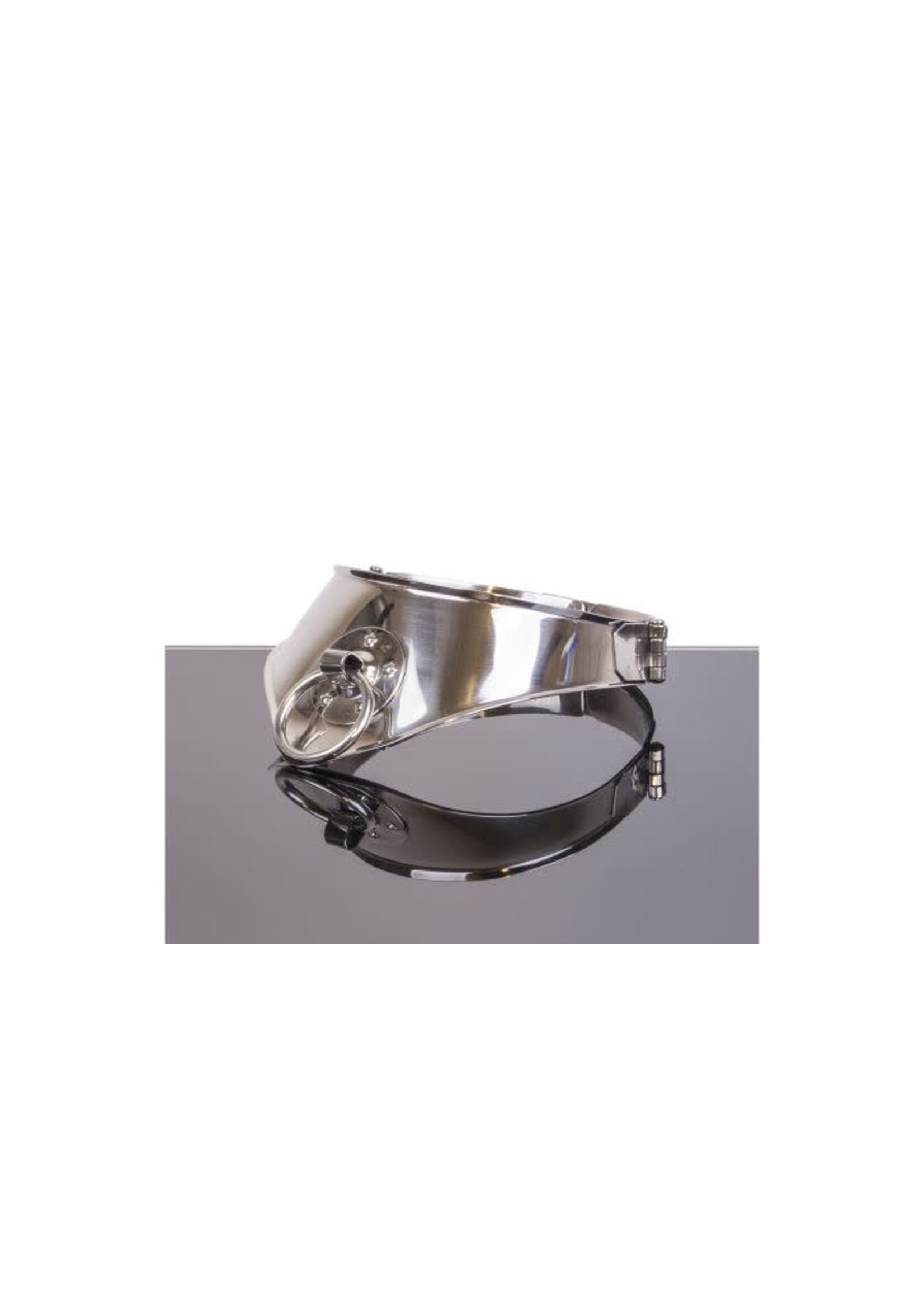 O-Products Medieval locking collar with ring 11cm