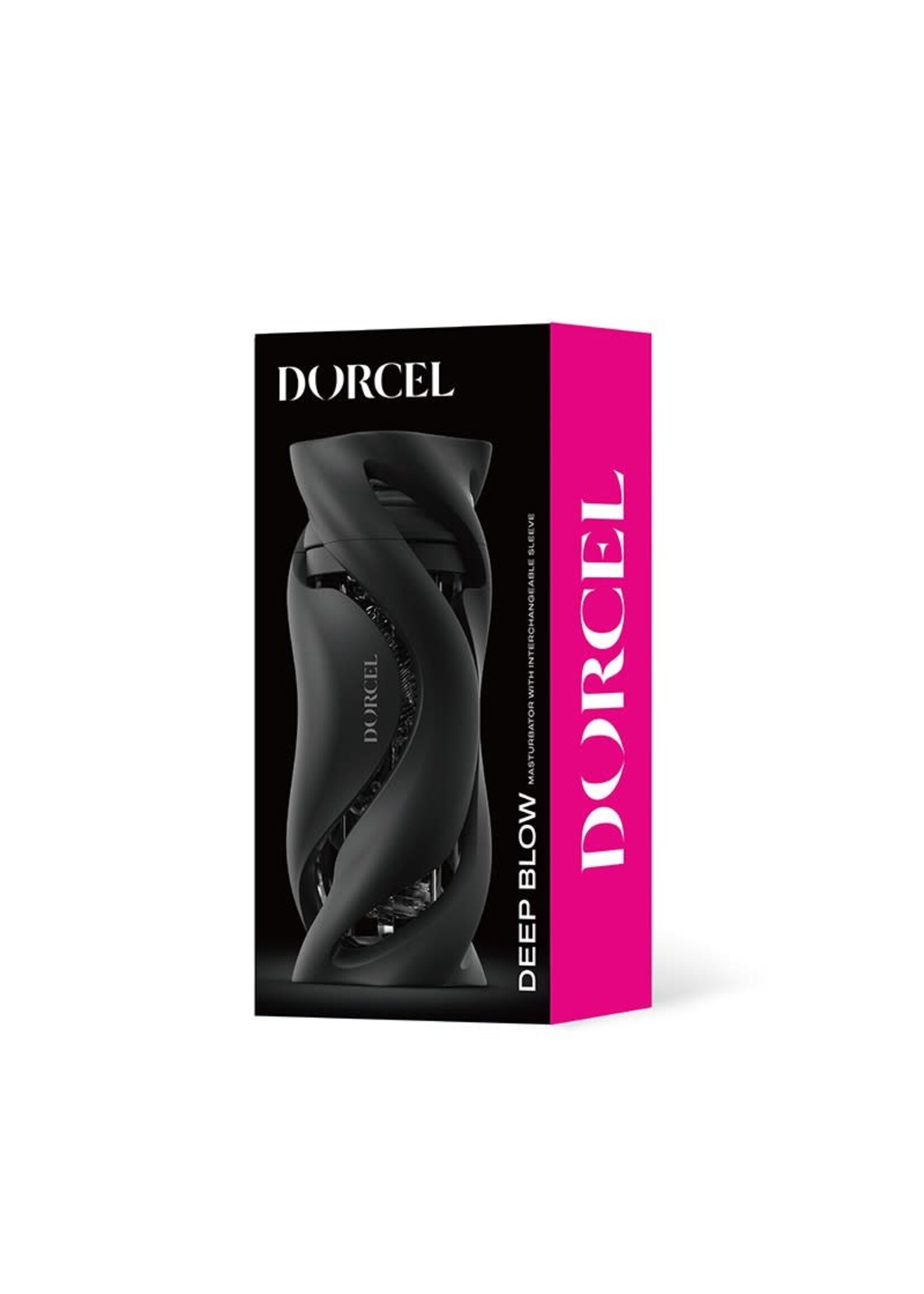 Dorcel Deep blow masturbator with Sleeve - black