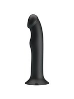 Pretty Love Murray vibrating dildo 19 cm - black