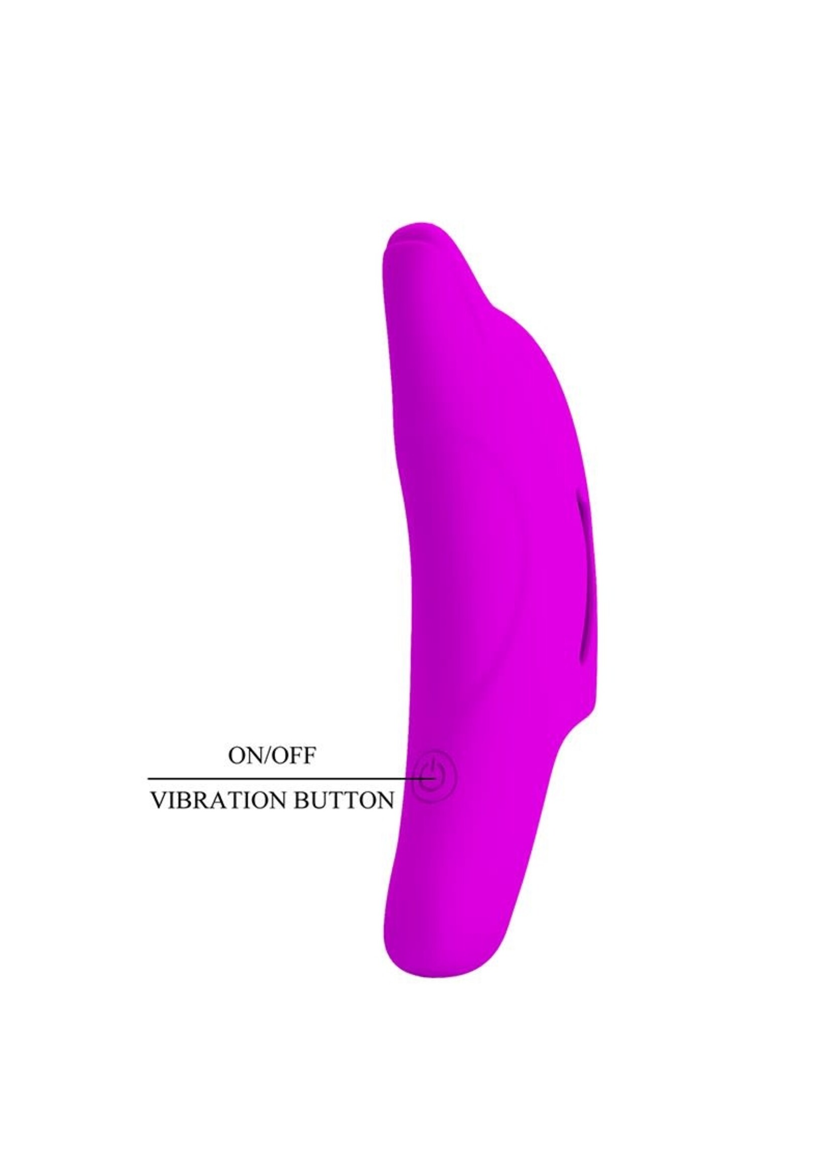 Pretty Love Delphini finger Vibrator - purple
