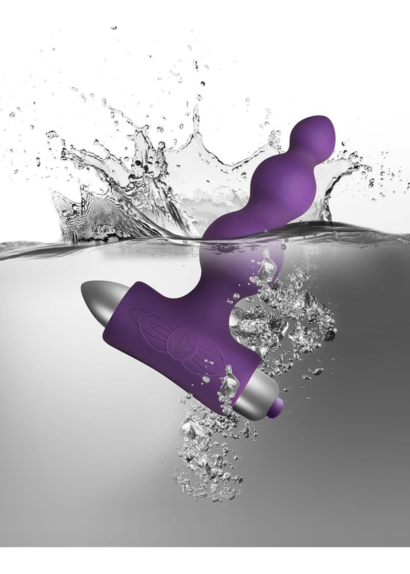 Rocks-Off Petite sensations bubbles anale vibrator - purple