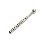 Rimba Ribbed urethral plug hollow - 10mm