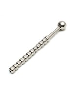 Rimba Ribbed urethral plug hollow - 10mm