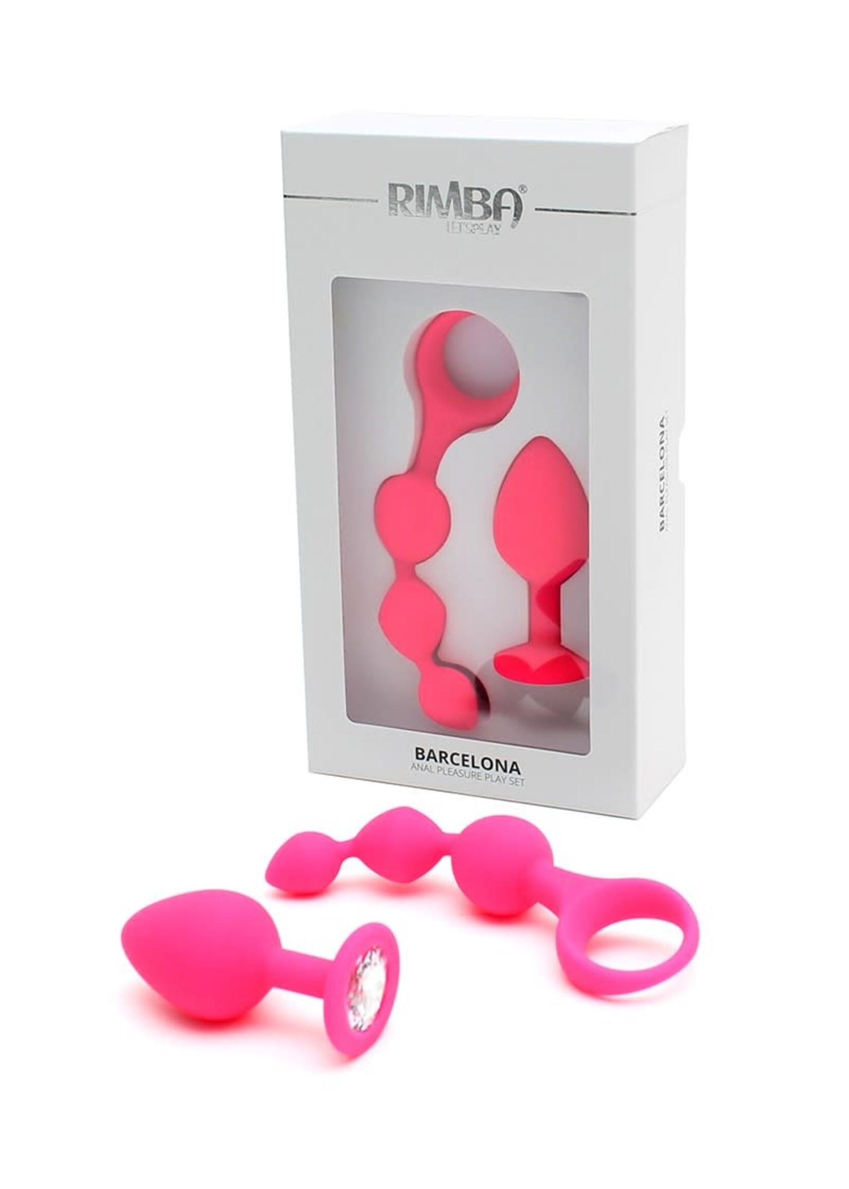 Rimba Barcelona anal toys - pink