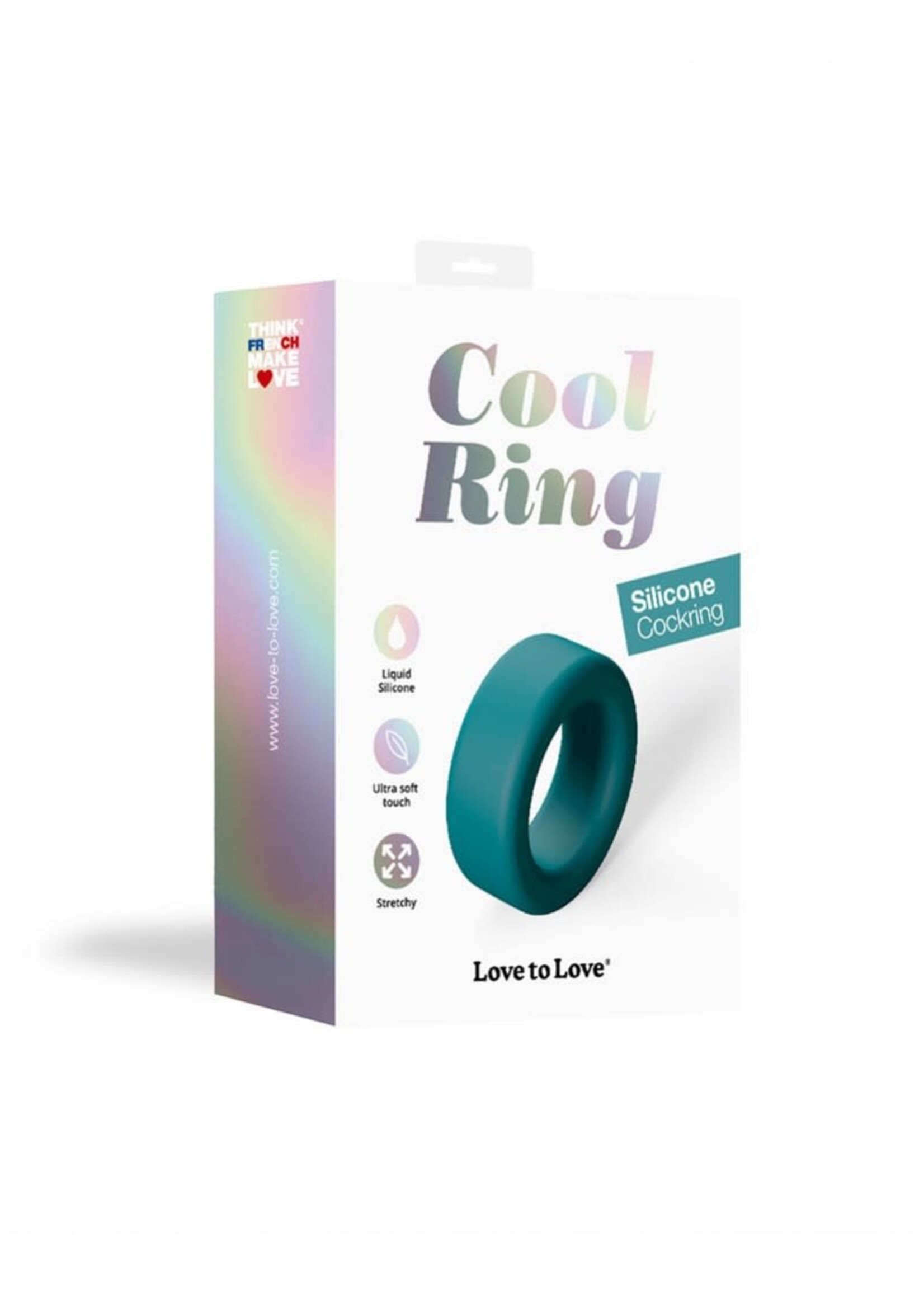 Love to Love Cool ring cockring - blue