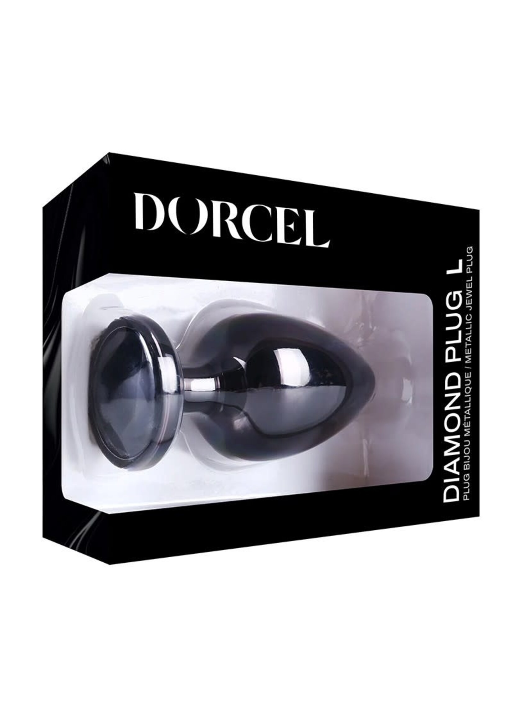 Dorcel Diamond butt plug L - black