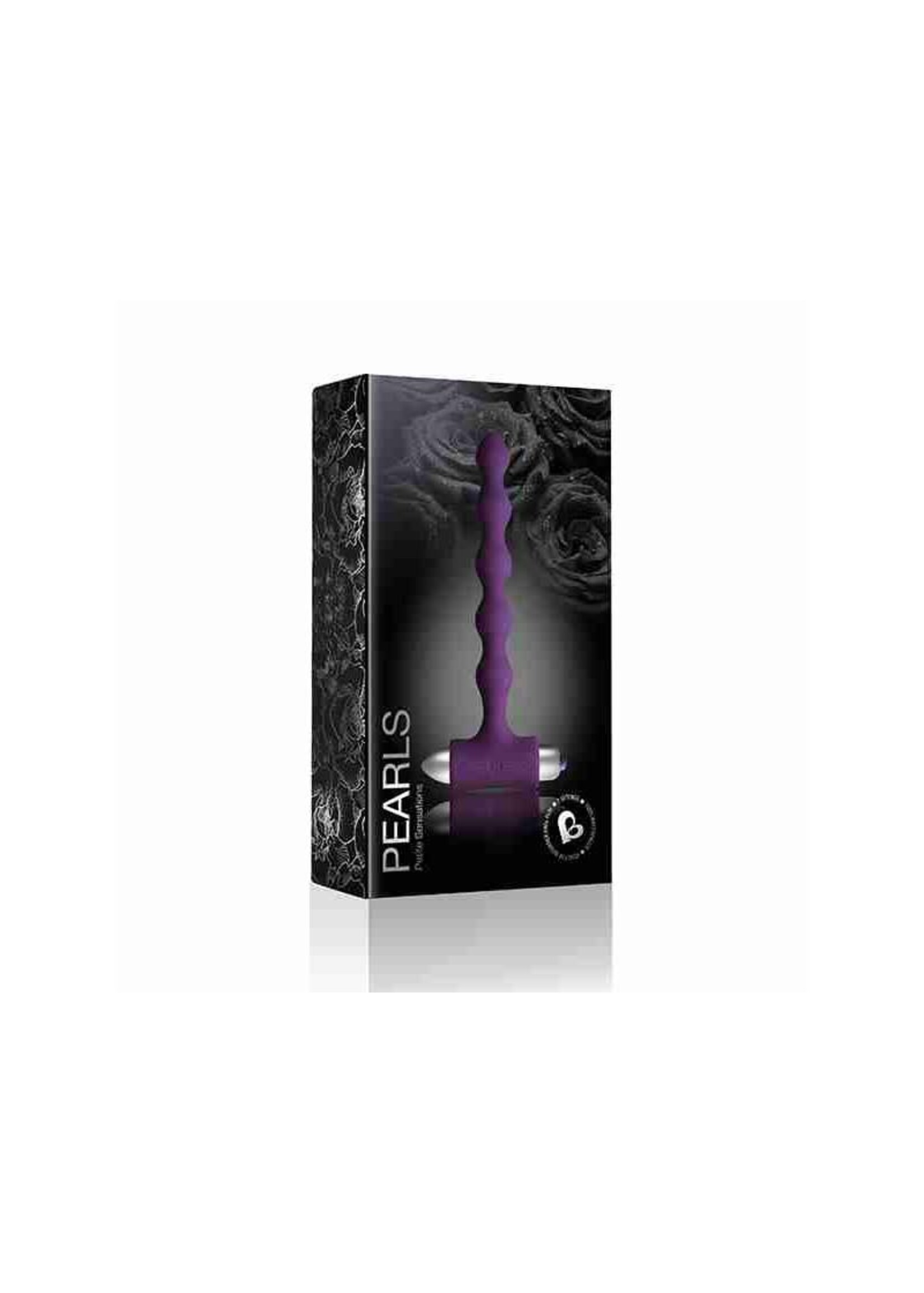 Rocks-Off Petite sensations pearls anale vibrator - purple