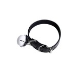 O-Products Collar with bell pu-leather