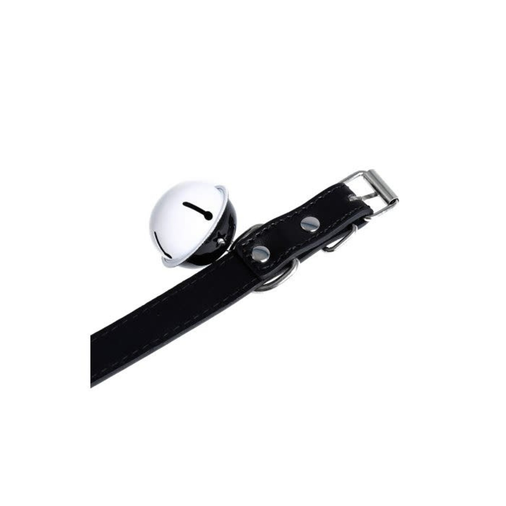 O-Products Collar with bell pu-leather
