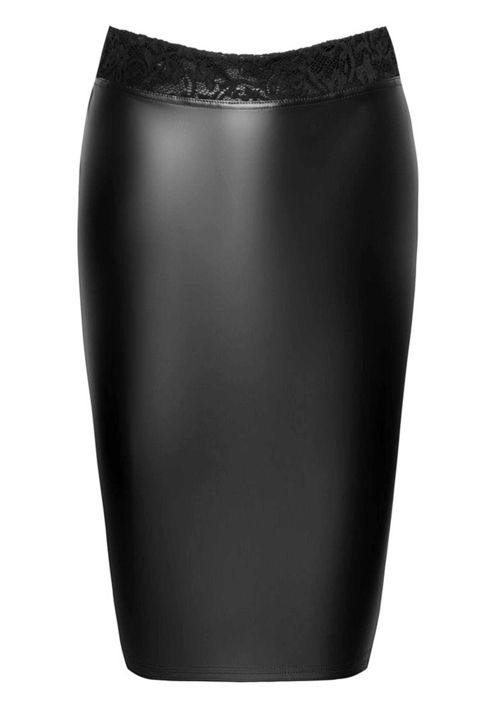 Noir Handmade Rok met kanten achterkant