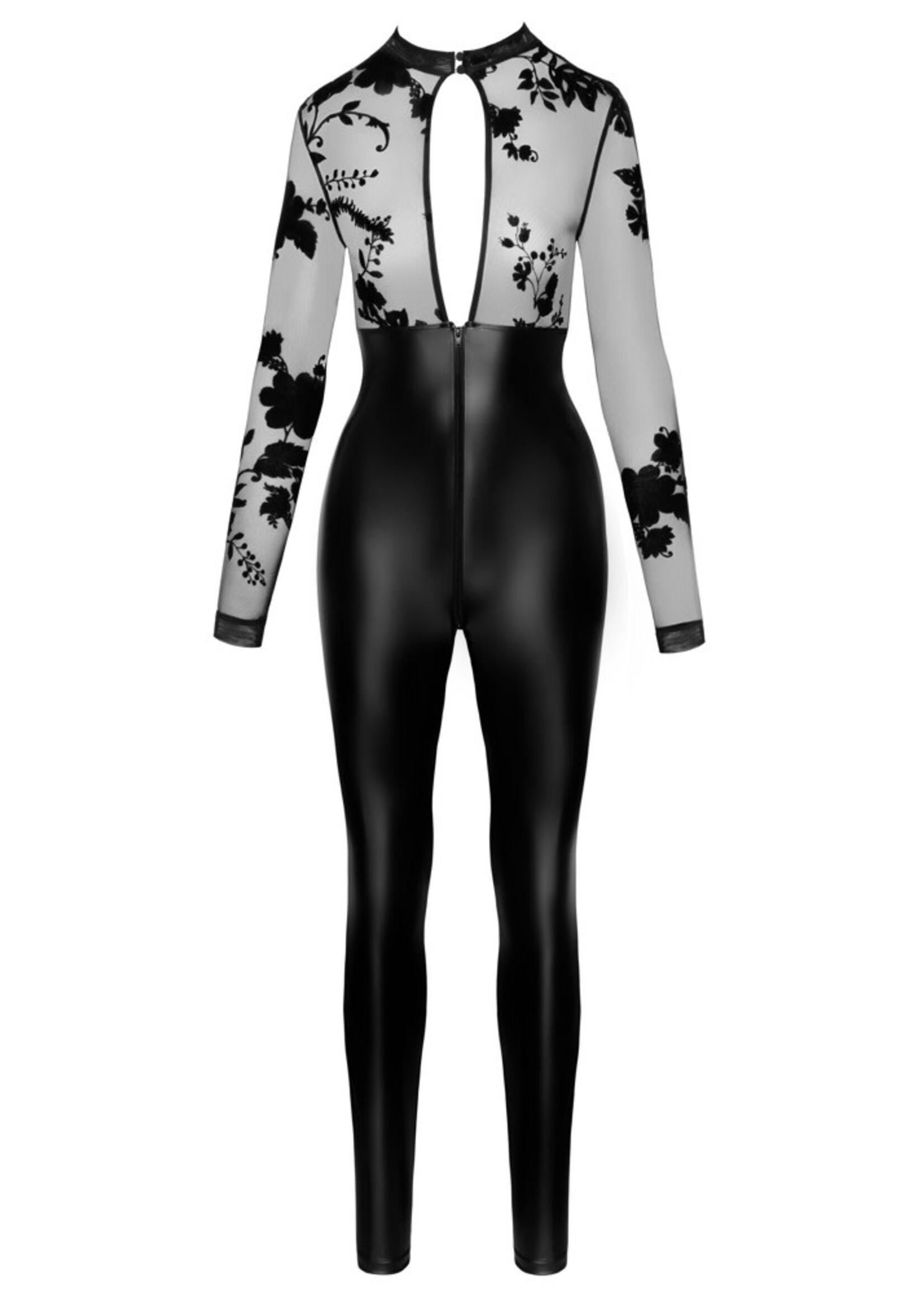 Noir Handmade Catsuit met decollete