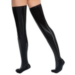 Black Level Lak/ Vinyl bed boots black