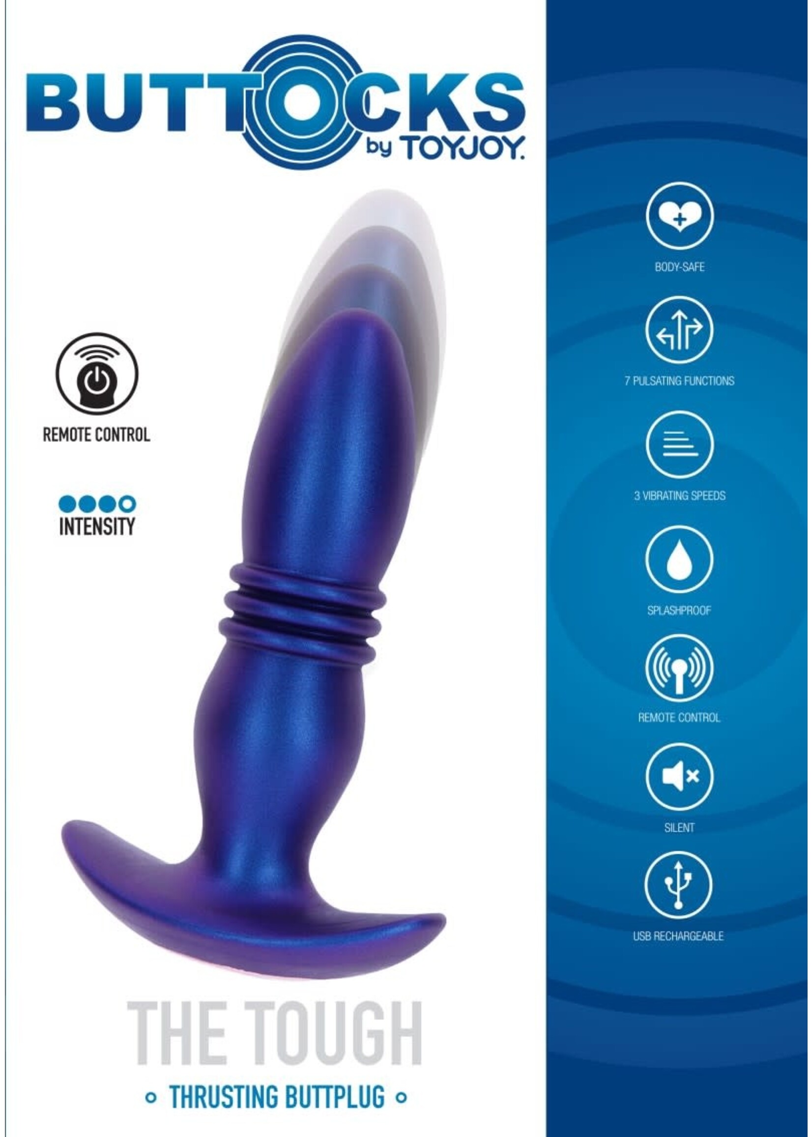 ToyJoy Thrusting vibrating anal plug