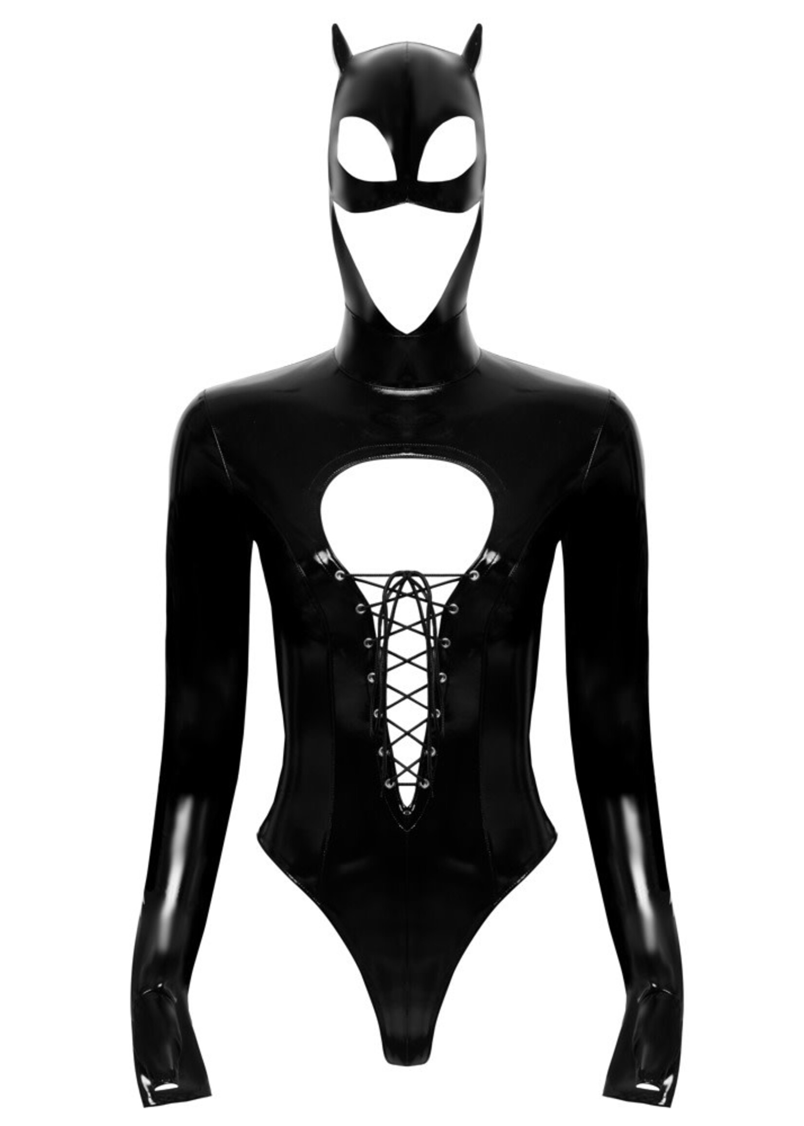Black Level Body vinyl met kattenmasker
