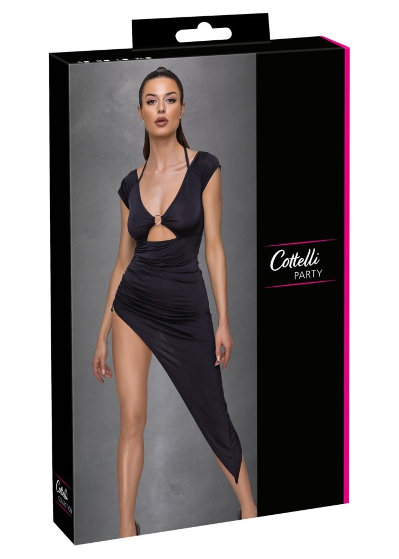 Cotteli Collection Asymmetrische jurk