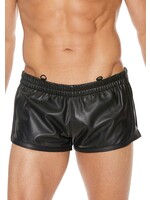 Ouch! Leather versatile shorts