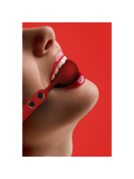 Ouch! Silicone ball gag - rood