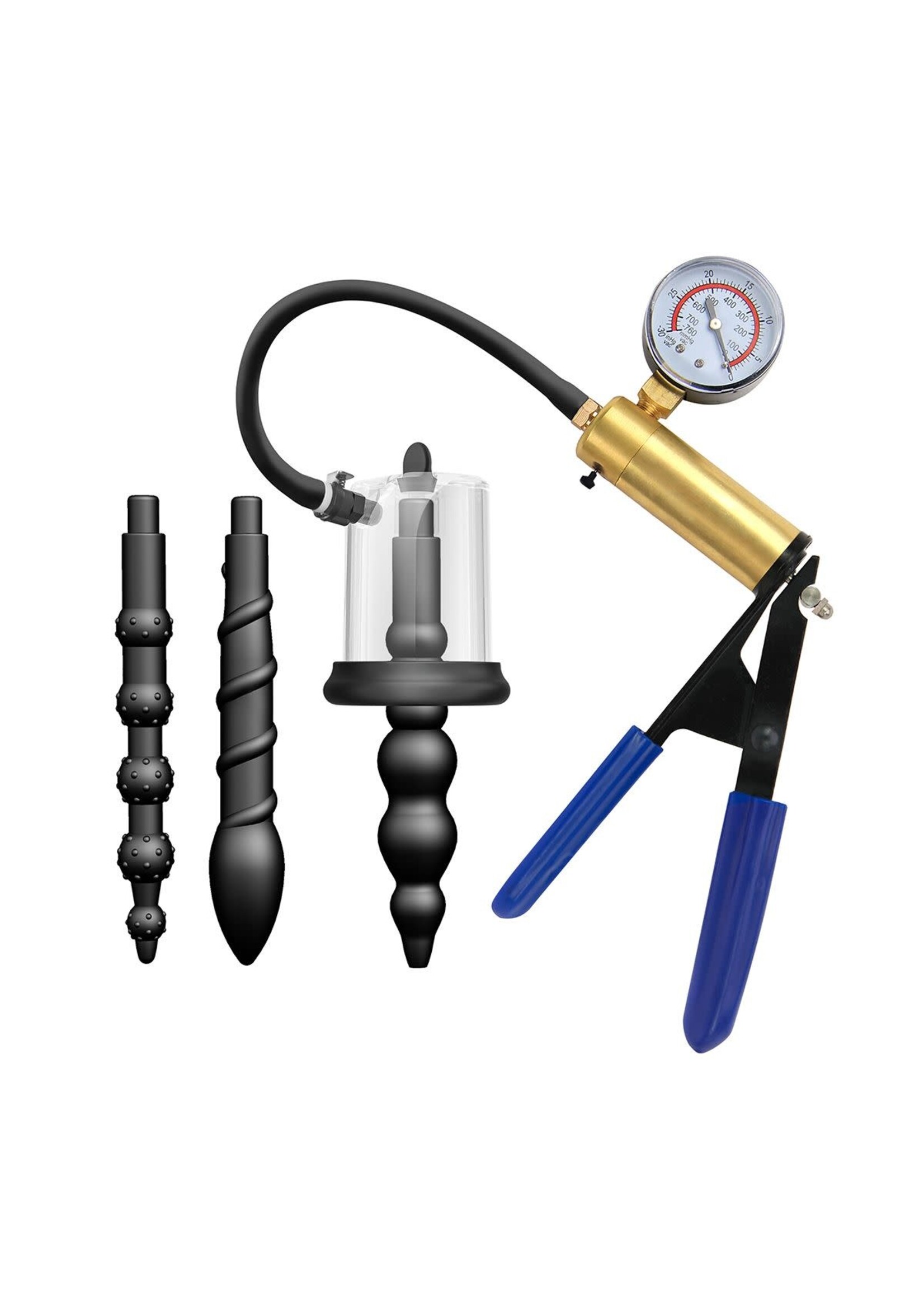 O-Products Rosebud pump with bras pump pistol